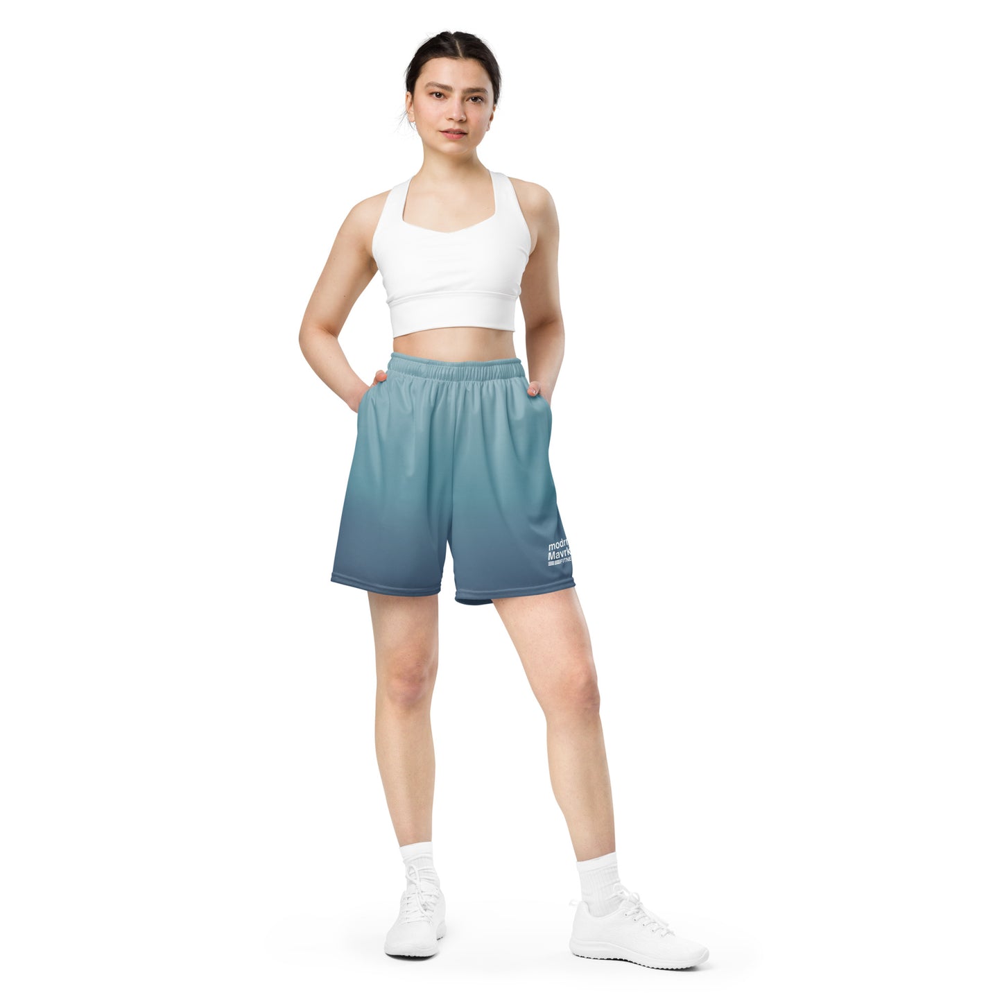 modrn Mavrks Fade Unisex mesh shorts image 6