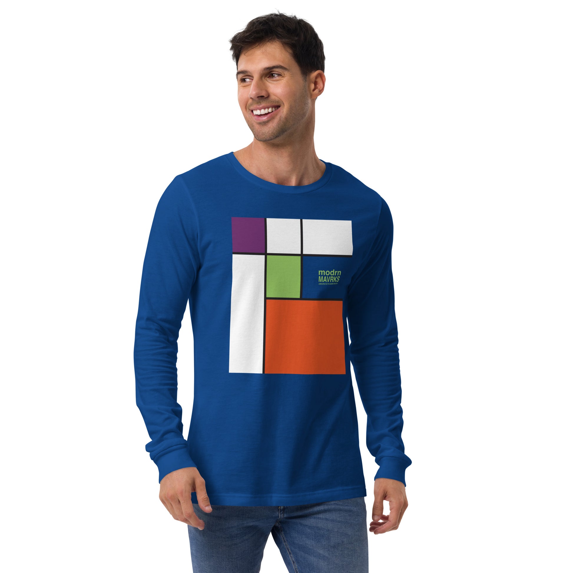 modrn Mavrks m-square'd Unisex Long Sleeve Tee image 48