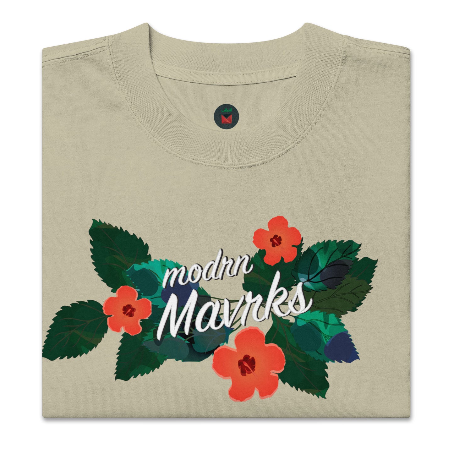 modrn Mavrks ReFLOURISH Oversized faded t-shirt image 12