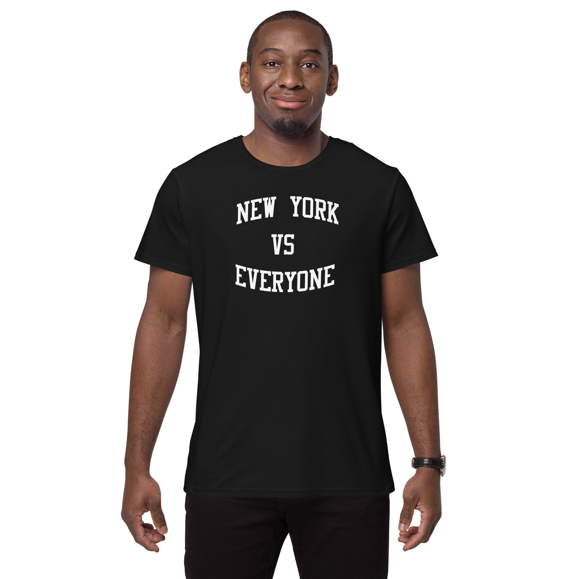 Modrn Mavrks NEW YORK VS EVERYONE Men's premium cotton t-shirt image 5
