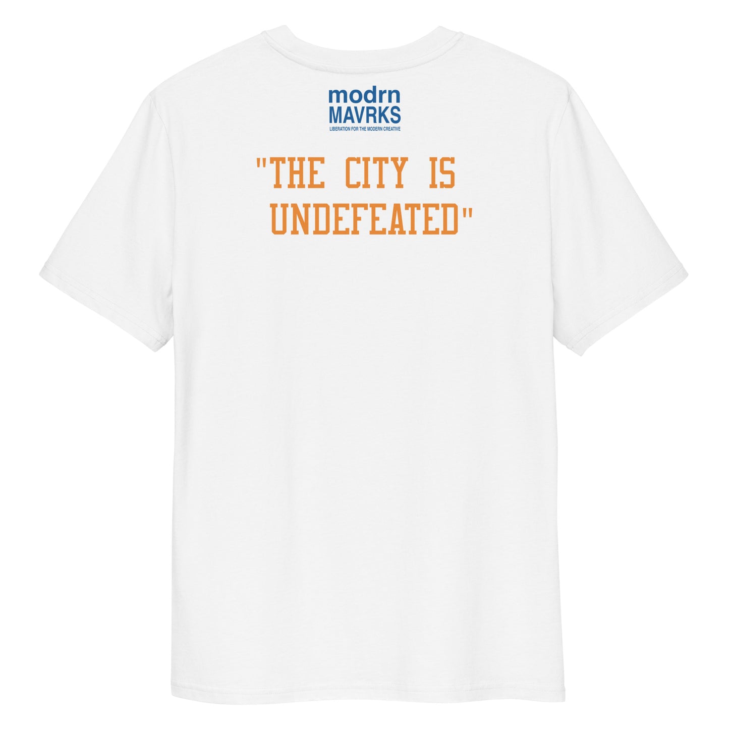 modrn Mavrks NEW YORK VS EVERYONE Unisex organic cotton t-shirt image 5