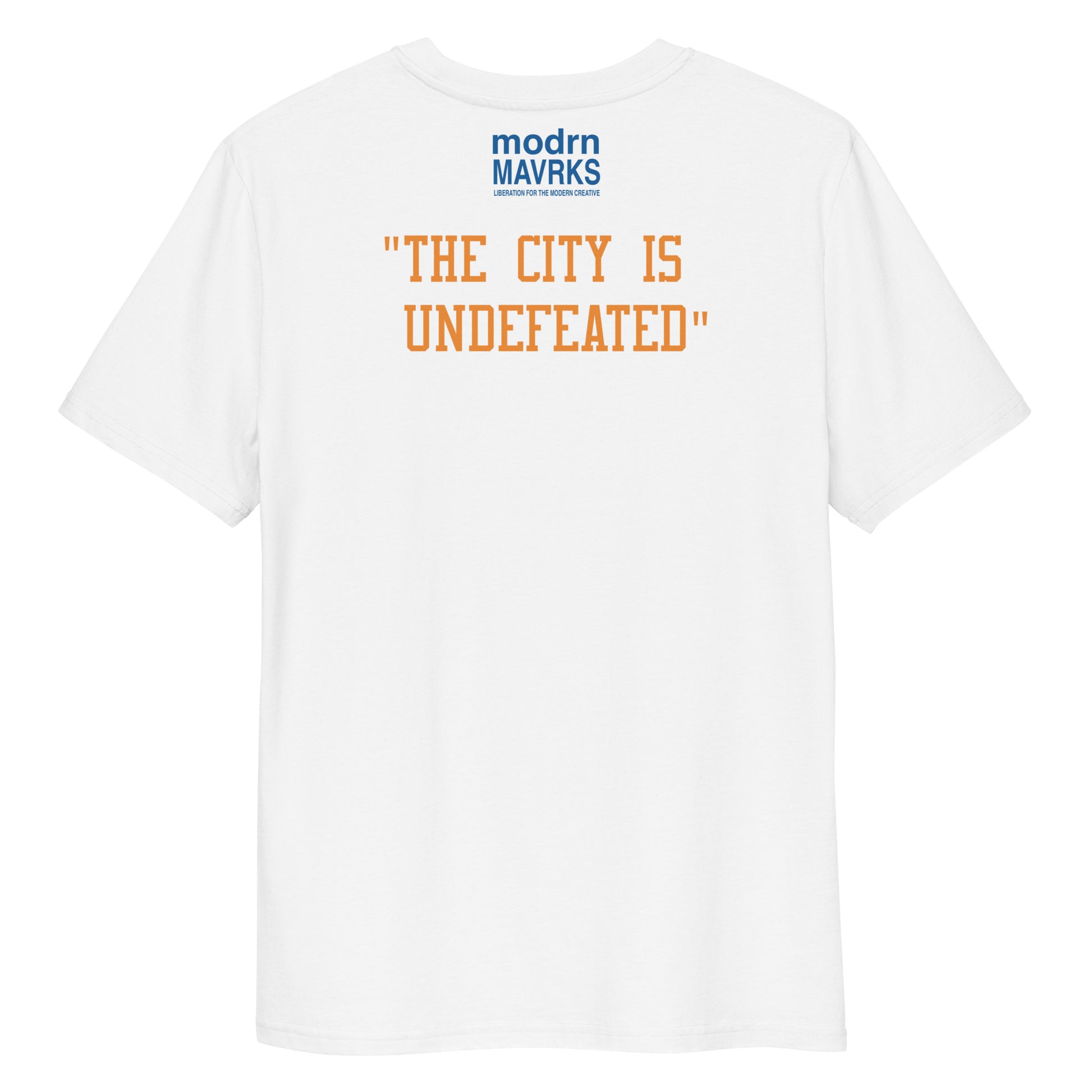 modrn Mavrks NEW YORK VS EVERYONE Unisex organic cotton t-shirt image 5