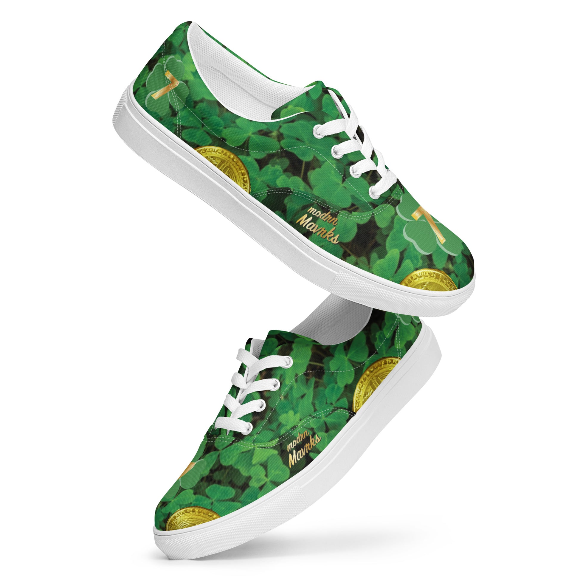 modrn Mavrks "Lucky 7" Men’s lace-up canvas shoes image 0