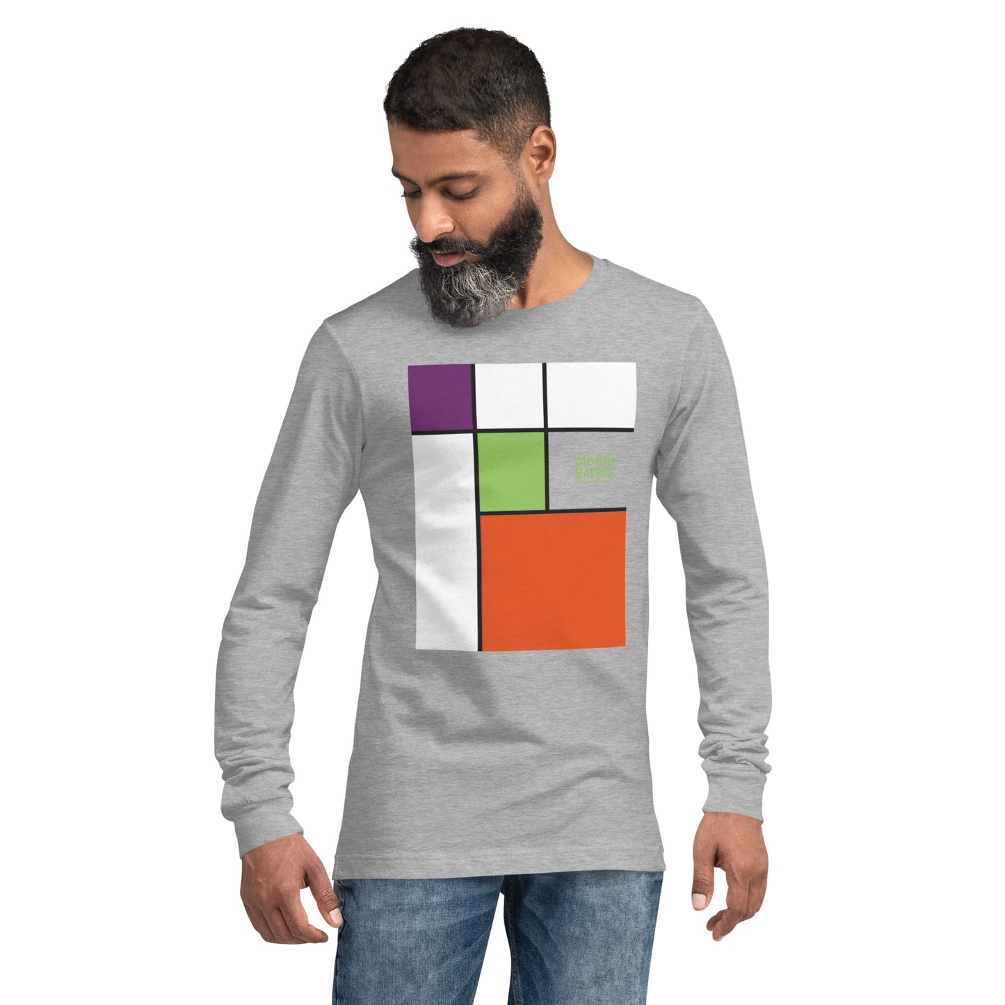 modrn Mavrks m-square'd Unisex Long Sleeve Tee image 42