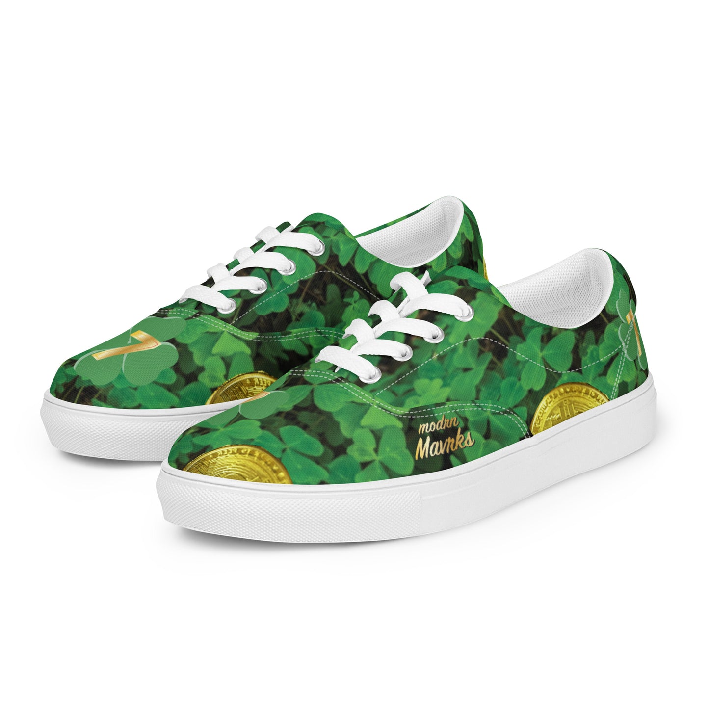 modrn Mavrks "Lucky 7" Men’s lace-up canvas shoes image 2