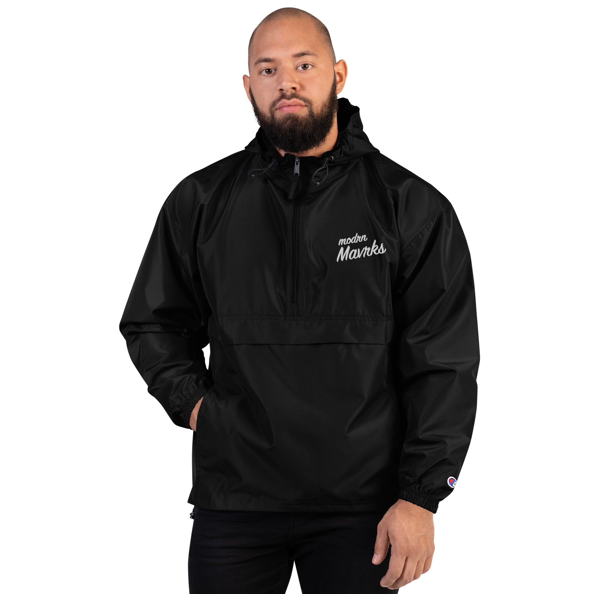 modrn Mavrks Embroidered Champion Packable Jacket image 4