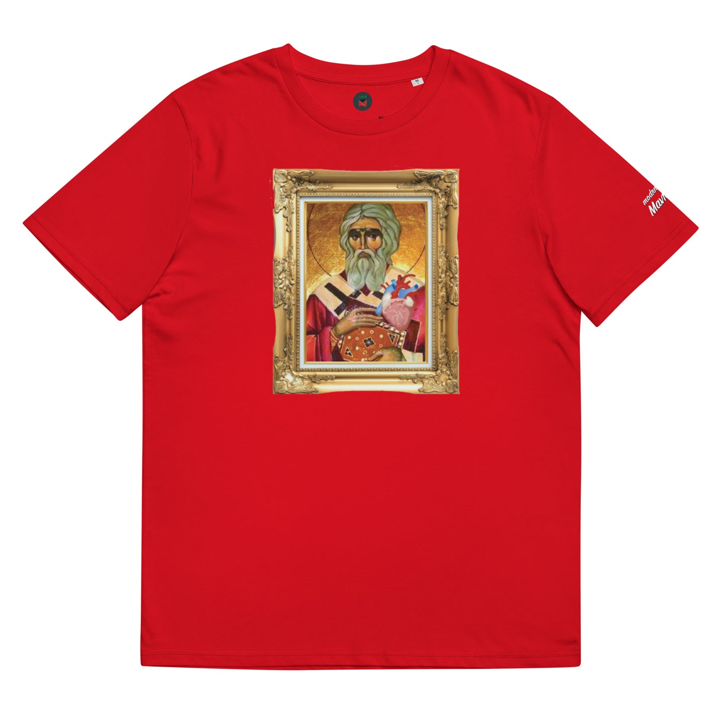 modrn Mavrks: St. Valentine "For the Love" Unisex organic cotton t-shirt image 0