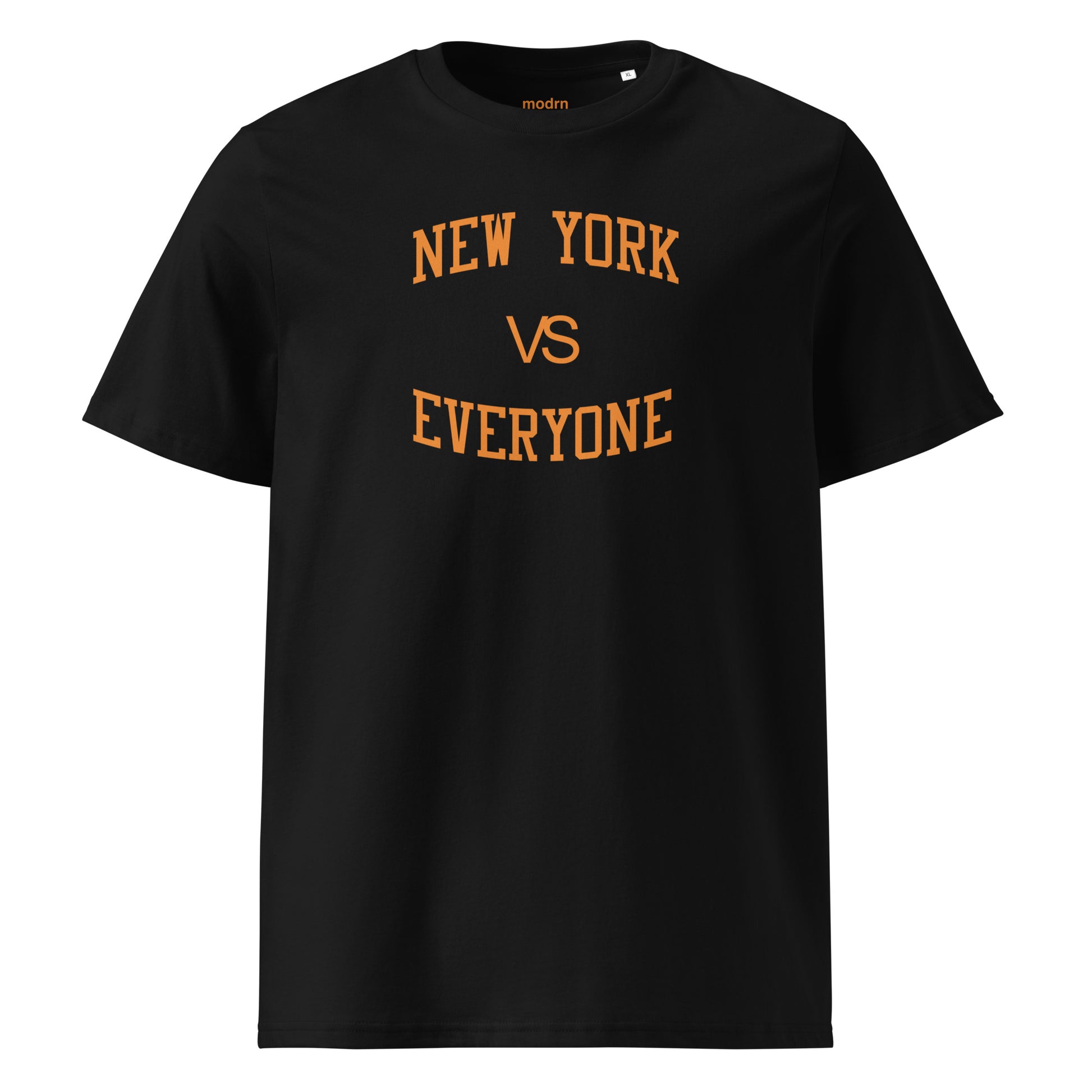 modrn Mavrks NEW YORK VS EVERYONE Unisex organic cotton t-shirt image 1