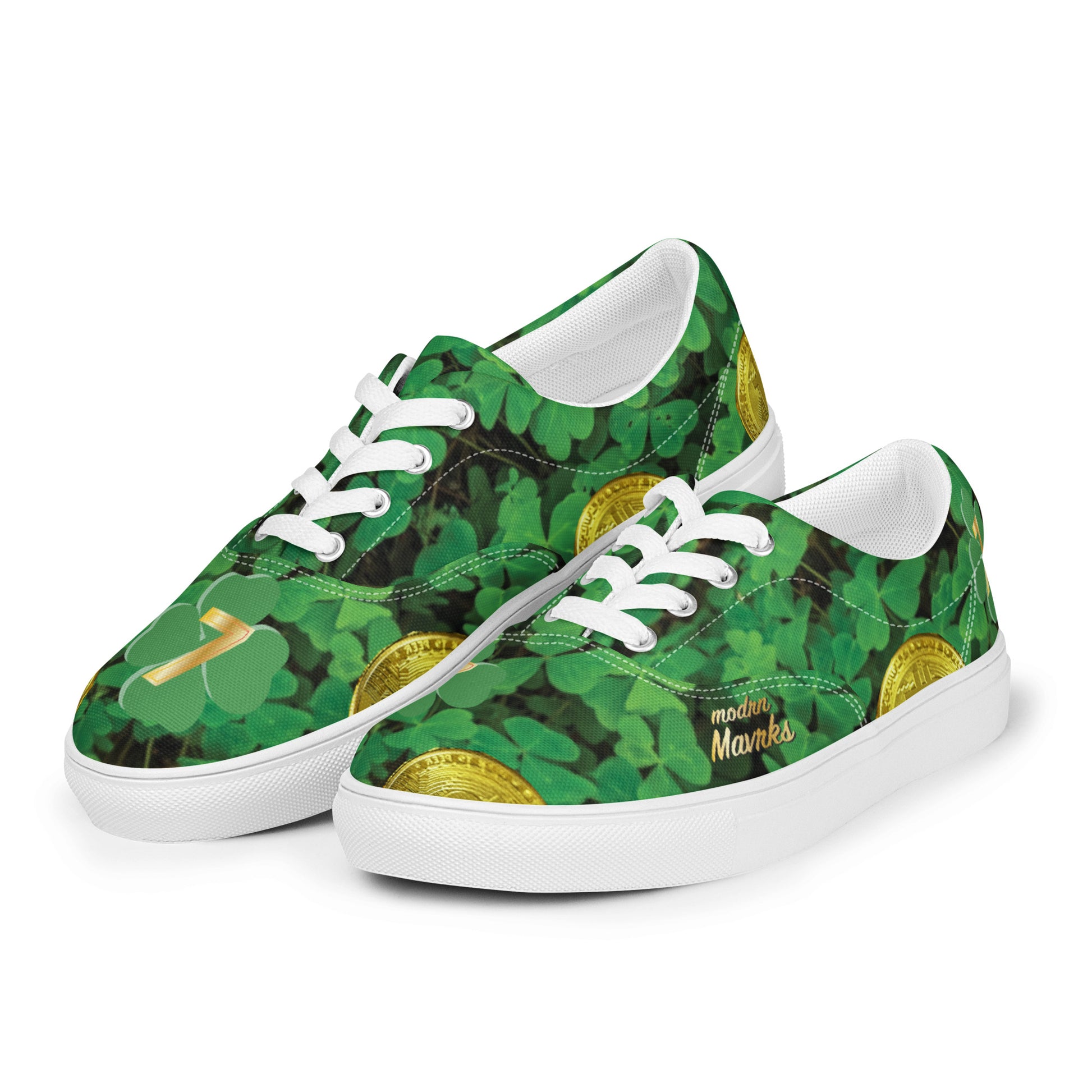 modrn Mavrks "Lucky 7" Men’s lace-up canvas shoes image 5