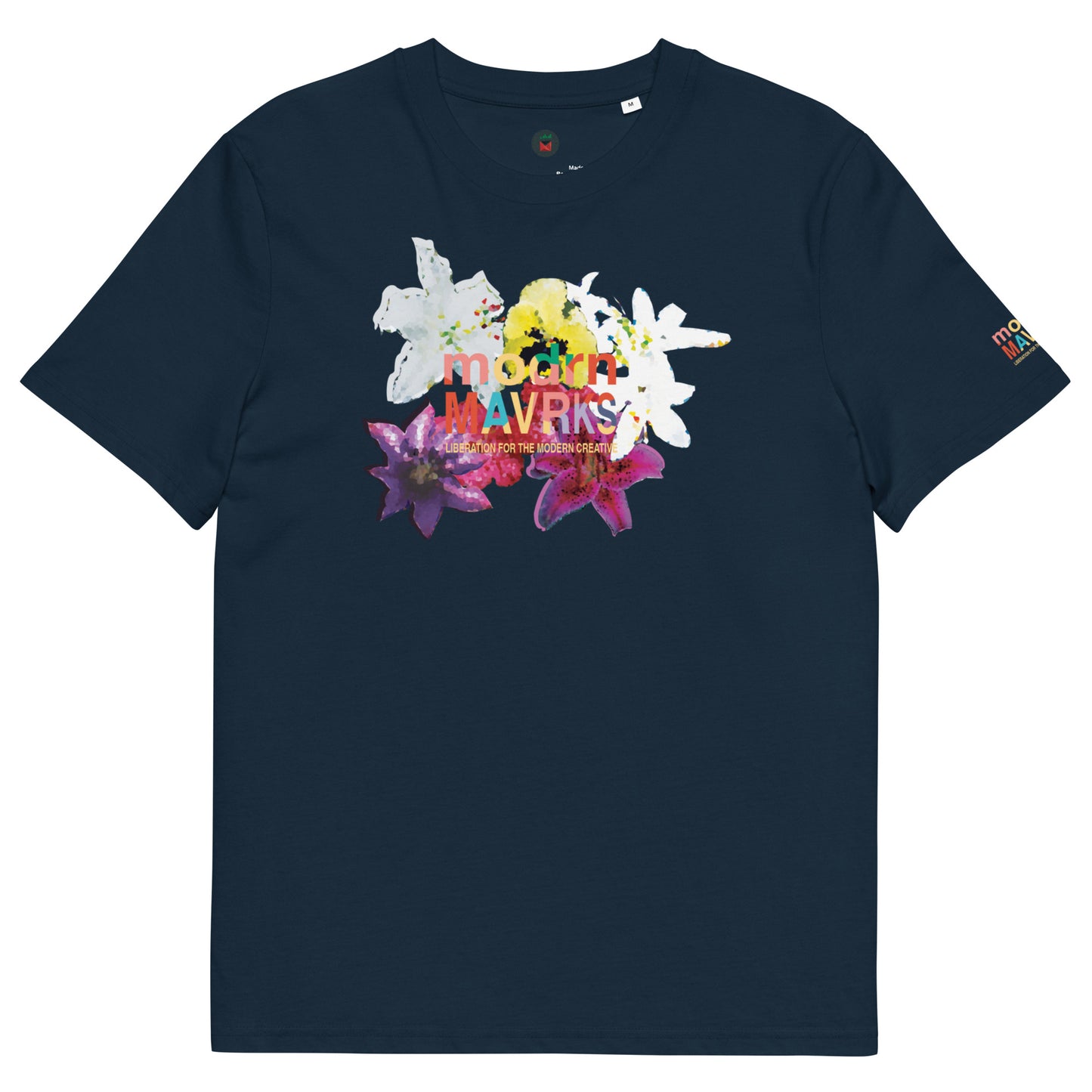 modrn Mavrks Spring Flowers Unisex organic cotton t-shirt image 16