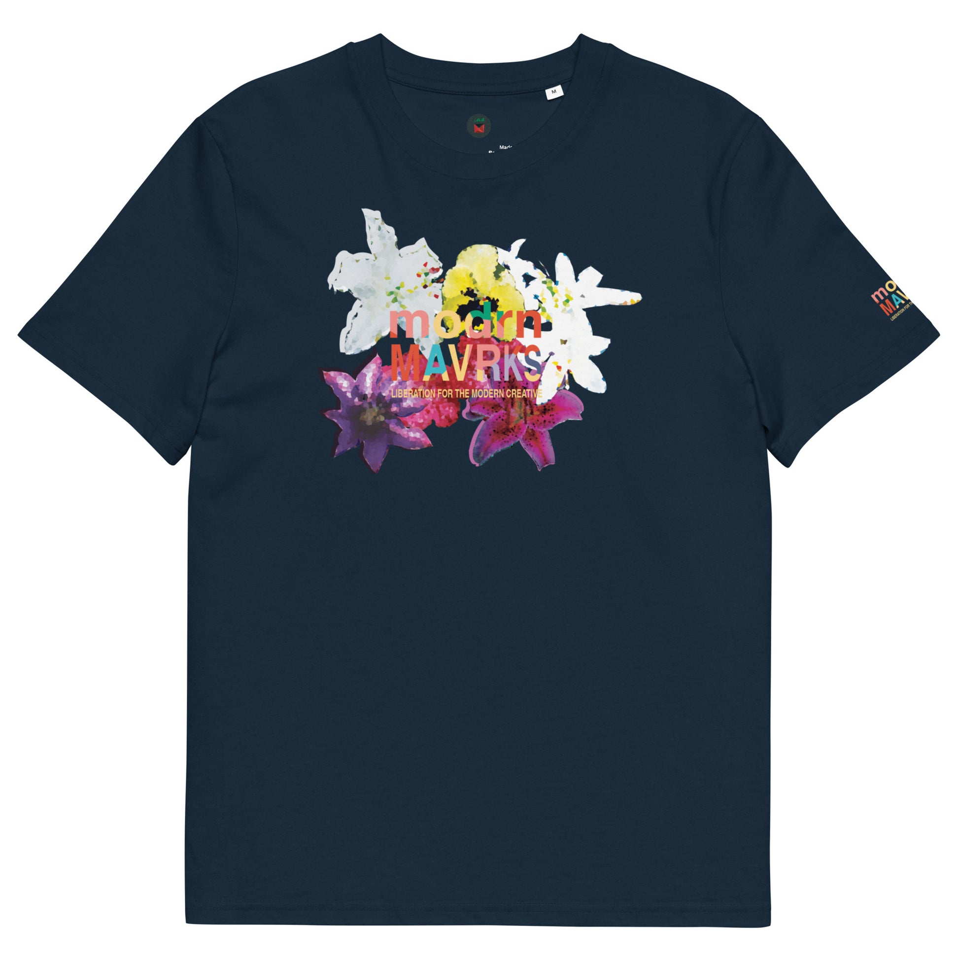 modrn Mavrks Spring Flowers Unisex organic cotton t-shirt image 16