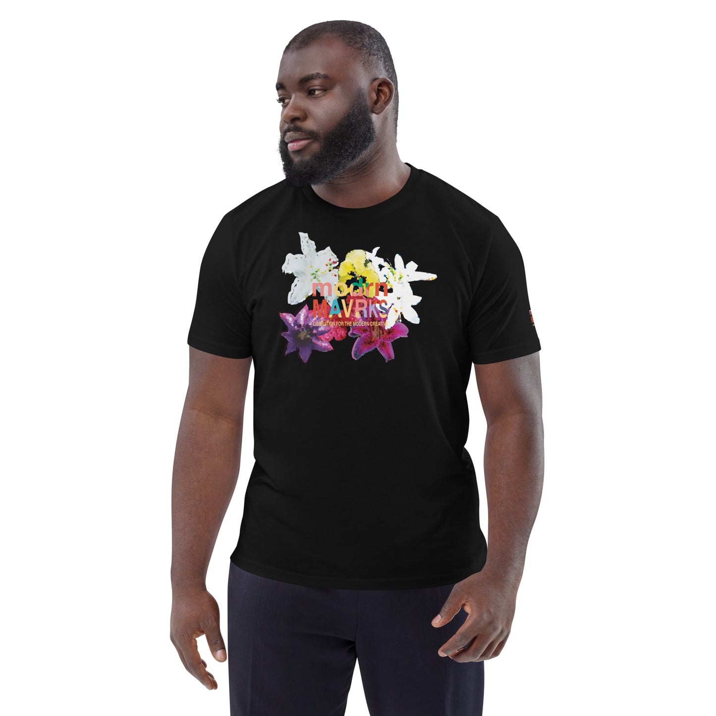 modrn Mavrks Spring Flowers Unisex organic cotton t-shirt image 10