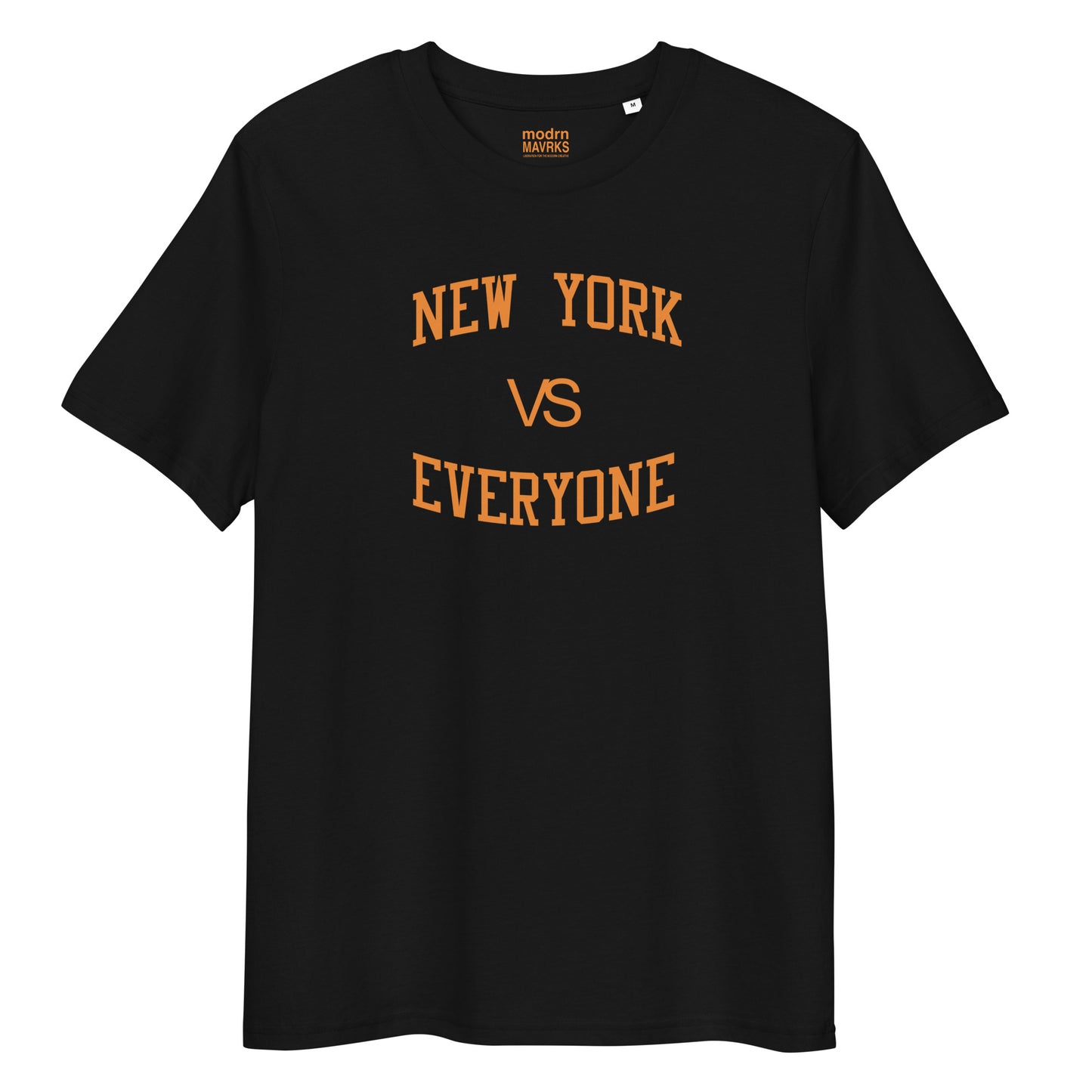 modrn Mavrks NEW YORK VS EVERYONE Unisex organic cotton t-shirt image 2