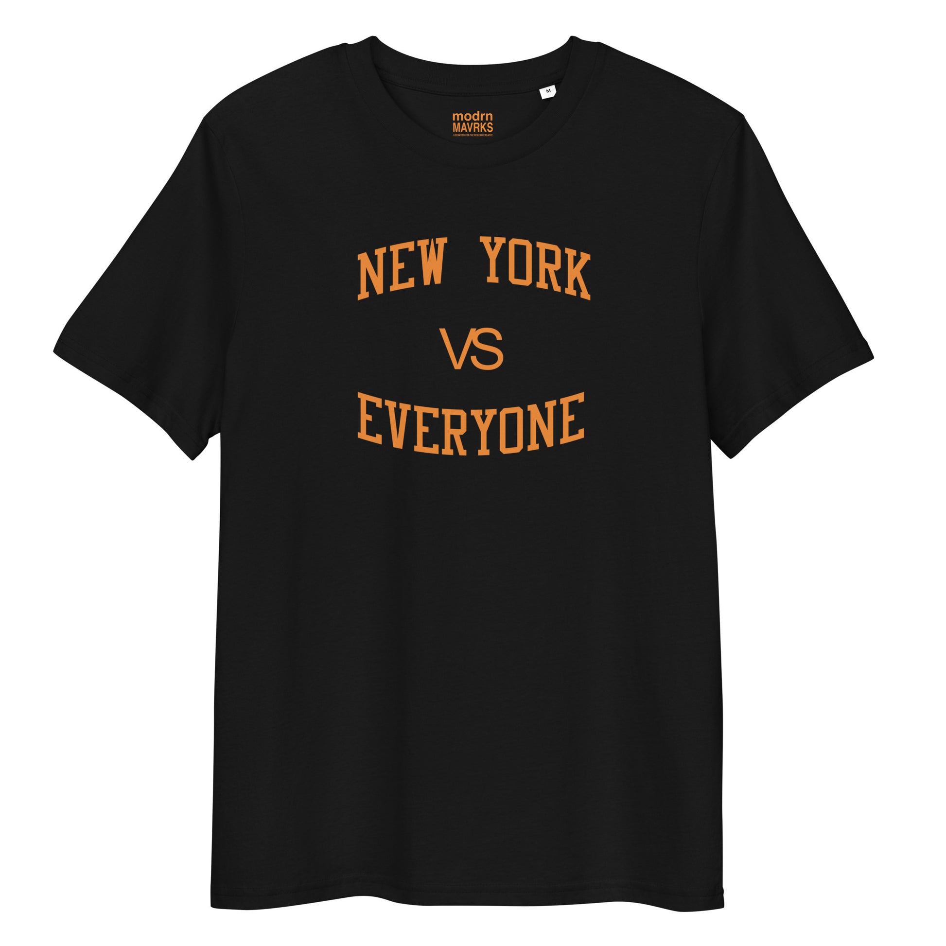 modrn Mavrks NEW YORK VS EVERYONE Unisex organic cotton t-shirt image 2