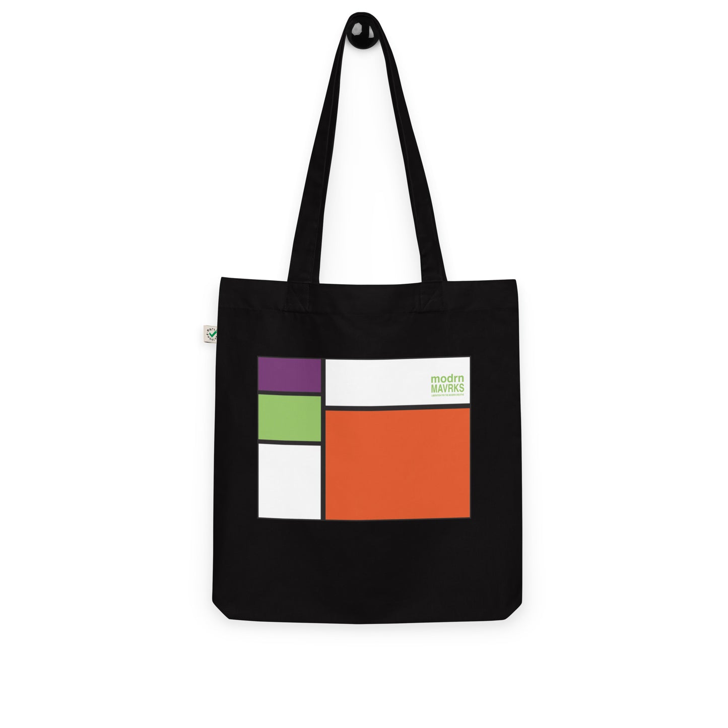 modrn Mavrks "square'd" Organic fashion tote bag image 3