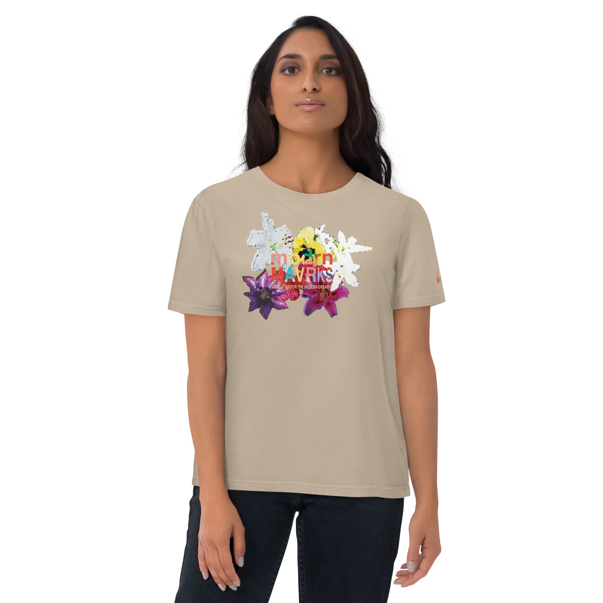 modrn Mavrks Spring Flowers Unisex organic cotton t-shirt image 31