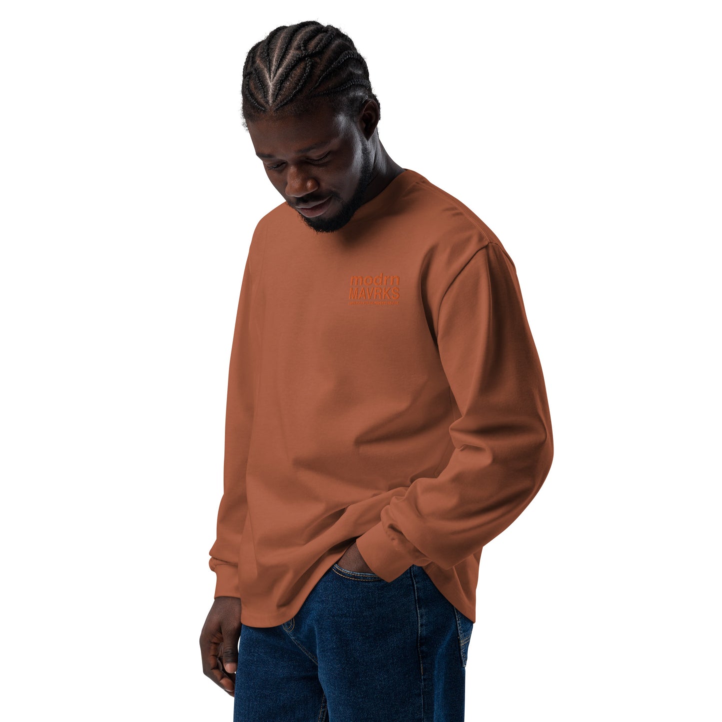 modern Mavrks Statement Premium heavyweight long sleeve shirt image 3