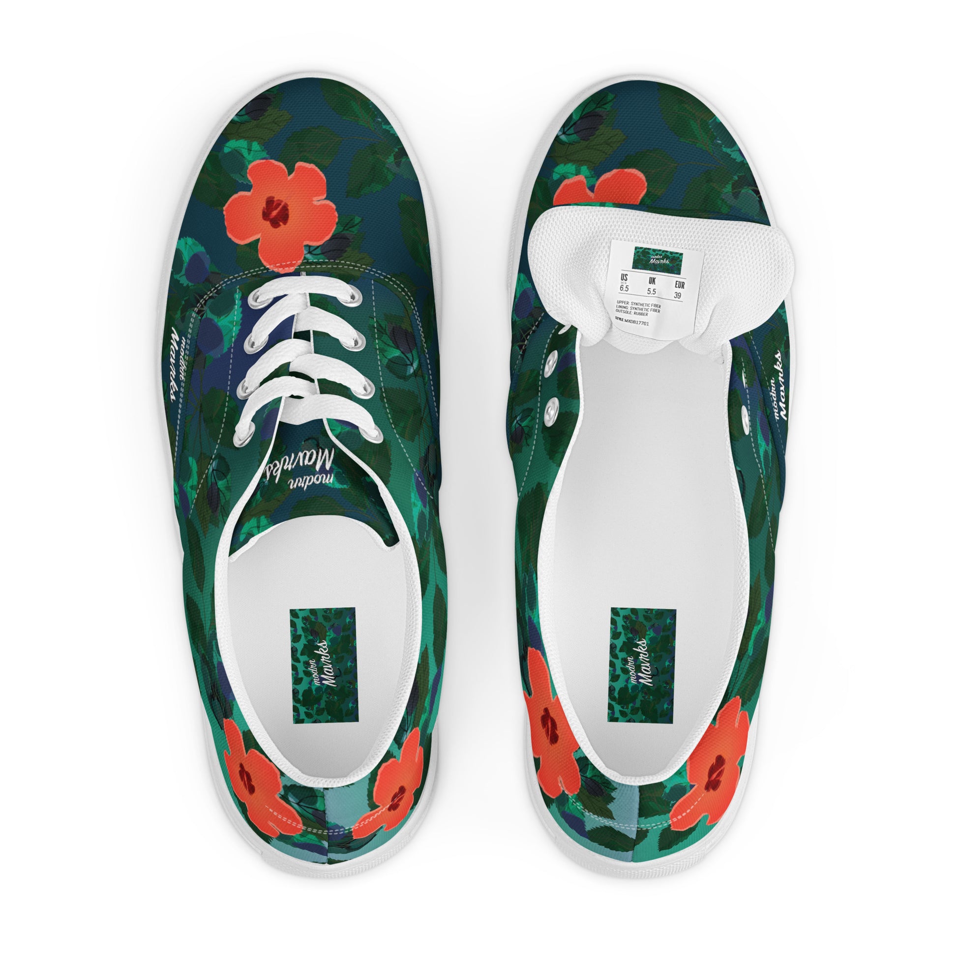 modrn Mavrks ReFLOURISH Men’s lace-up canvas shoes image 5
