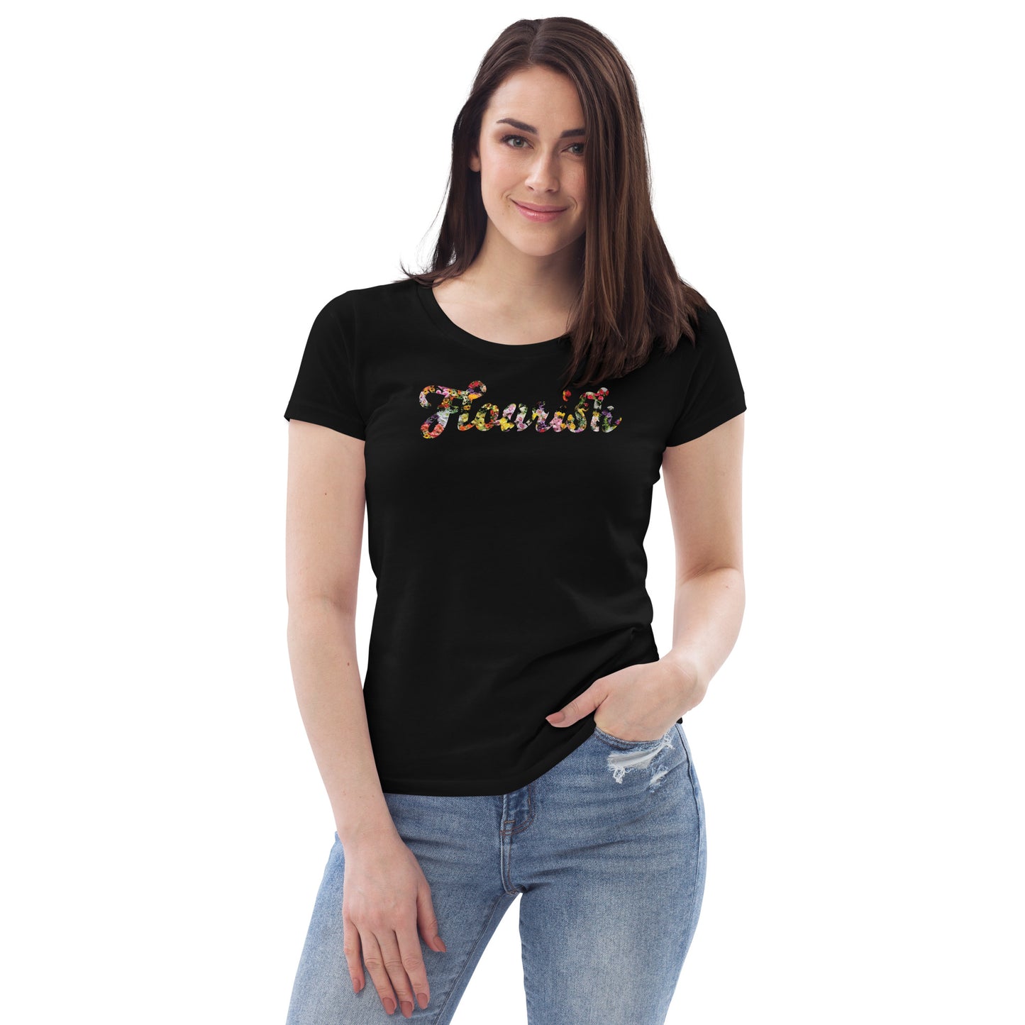 modrn Mavrks FLOURISH Women's fitted eco tee image 3