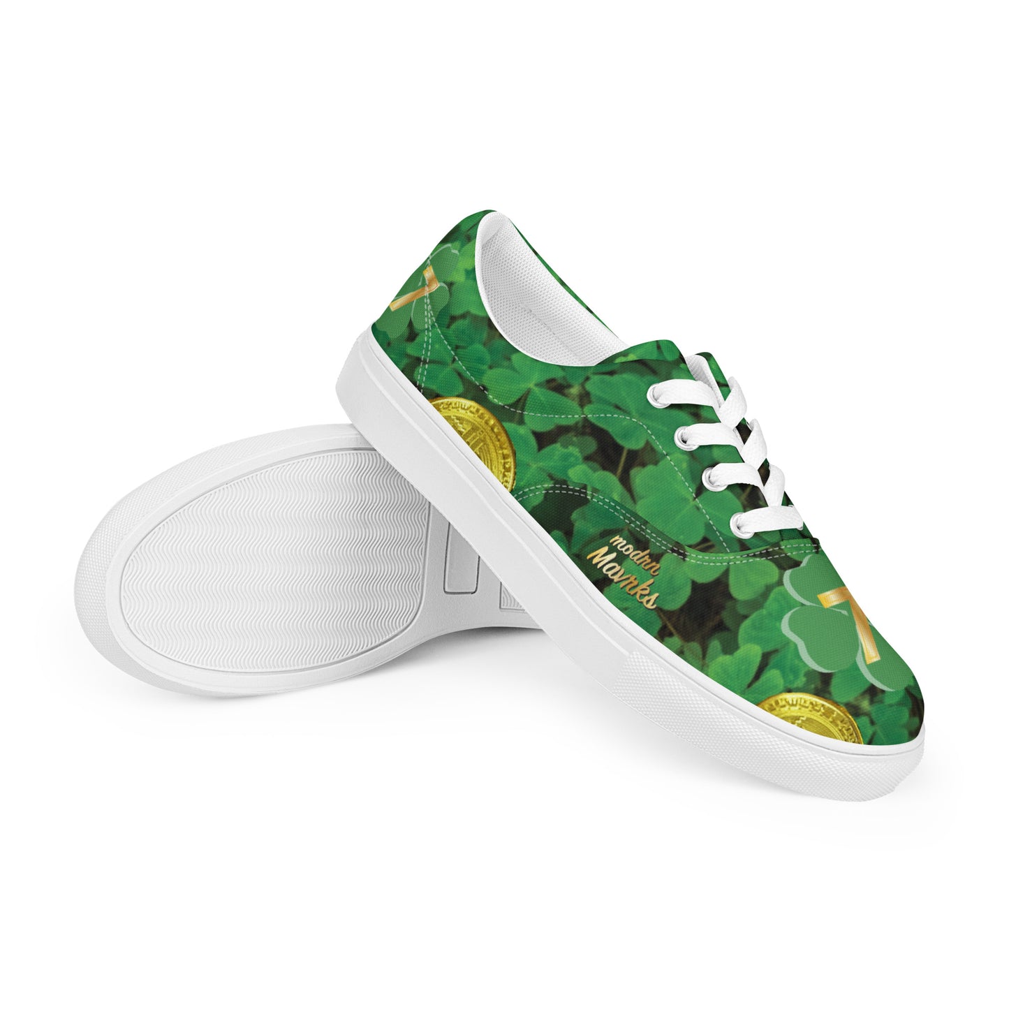 modrn Mavrks "Lucky 7" Men’s lace-up canvas shoes image 8