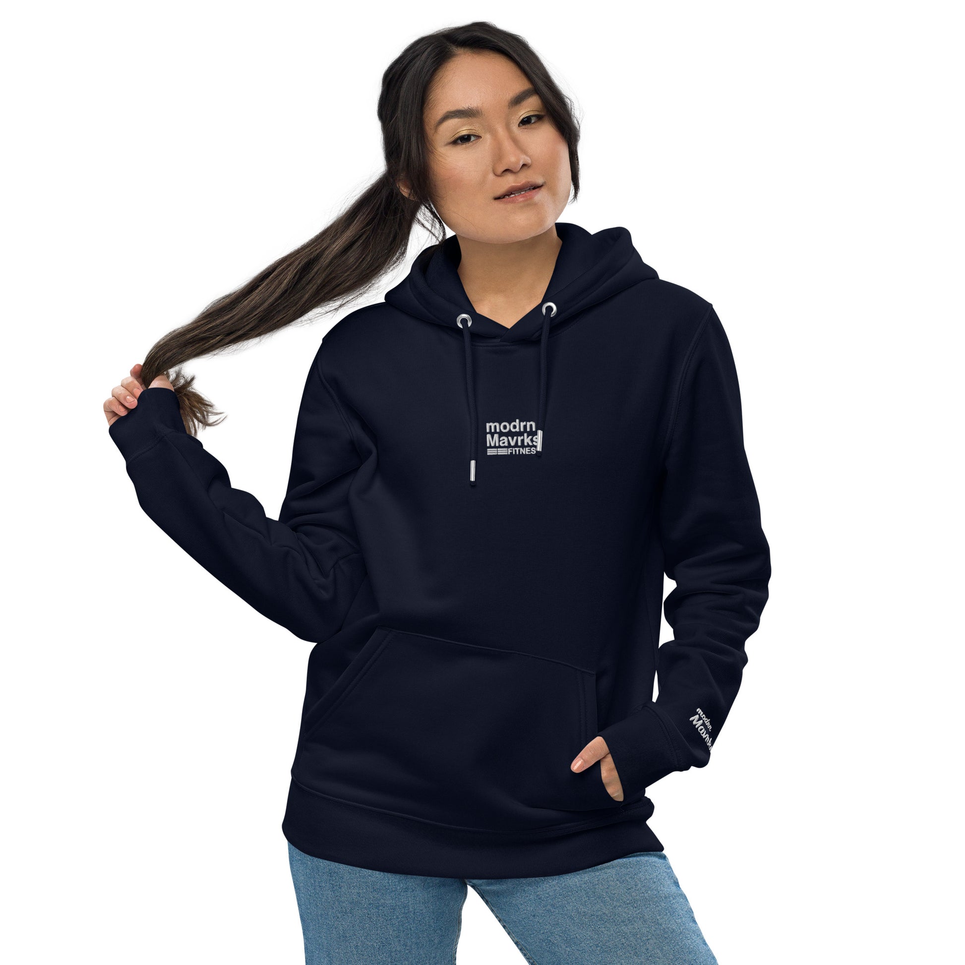 Unisex essential eco hoodie image 3