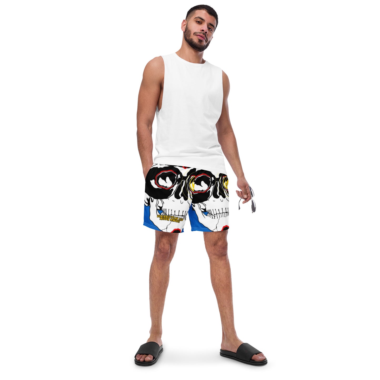 Reginald Pean for modrn Mavrks Men's swim trunks image 1