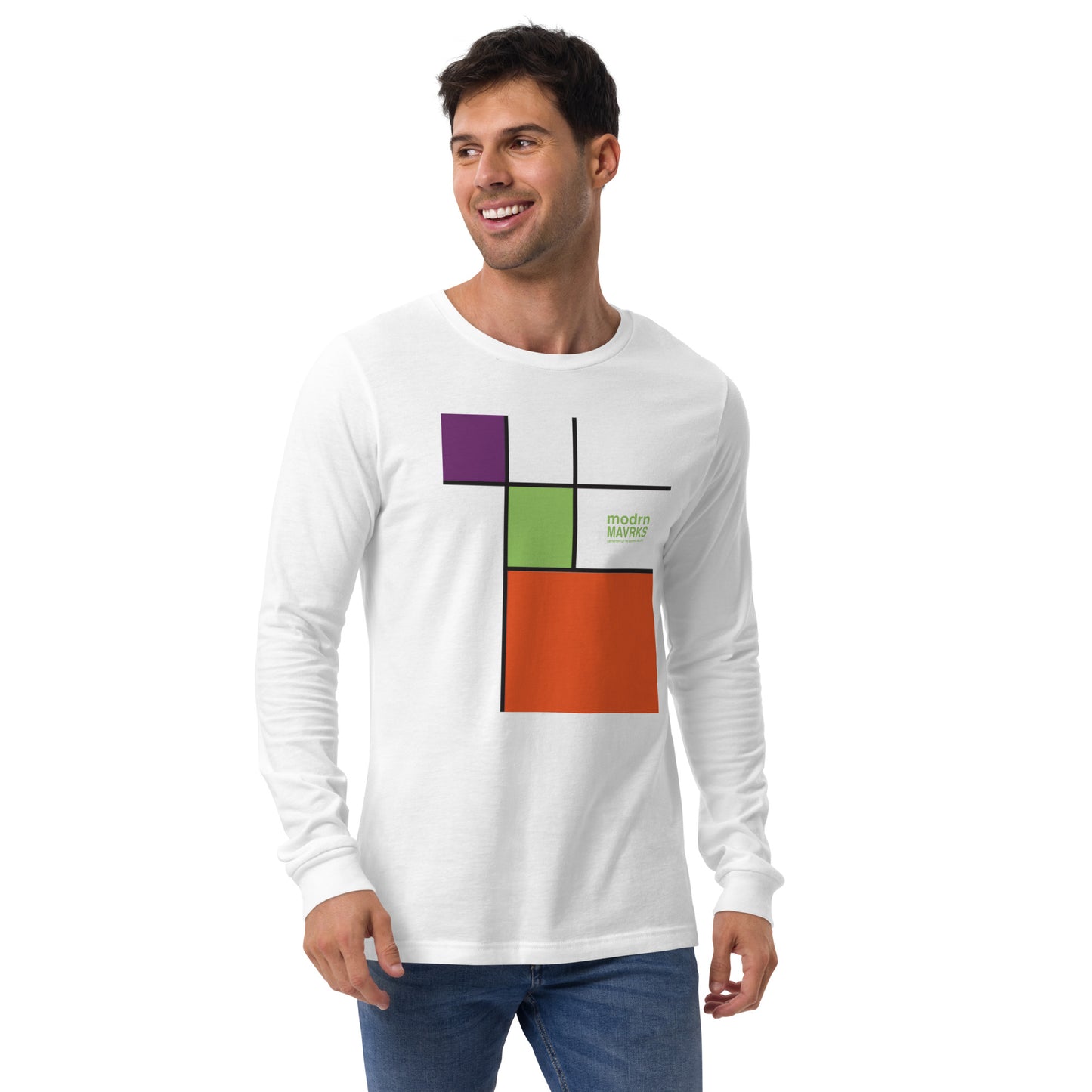modrn Mavrks m-square'd Unisex Long Sleeve Tee image 21