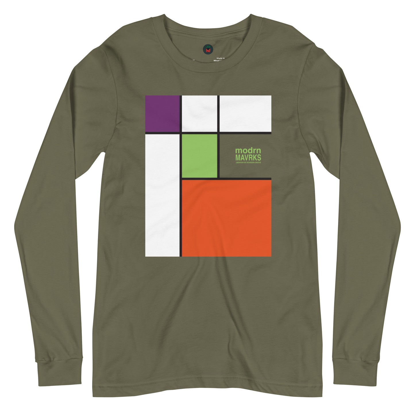 modrn Mavrks m-square'd Unisex Long Sleeve Tee image 17