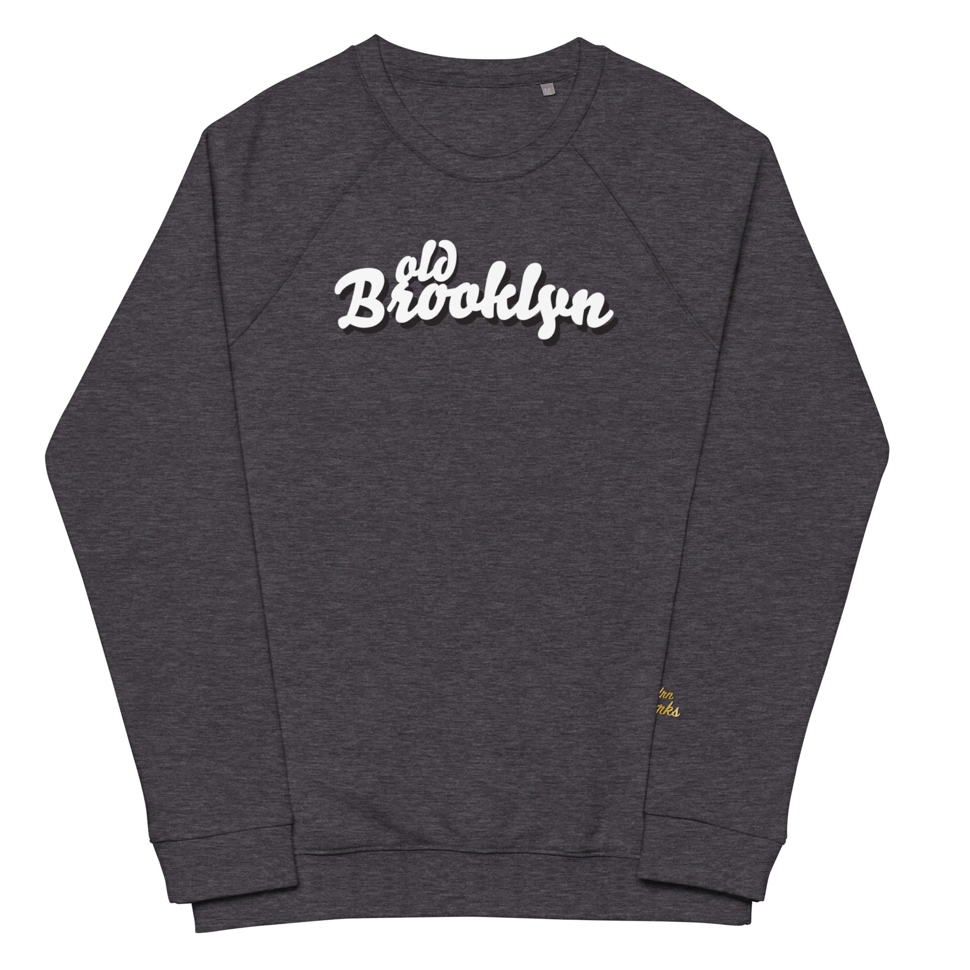 modrn Mavrks "old Brooklyn" Unisex organic raglan sweatshirt image 11