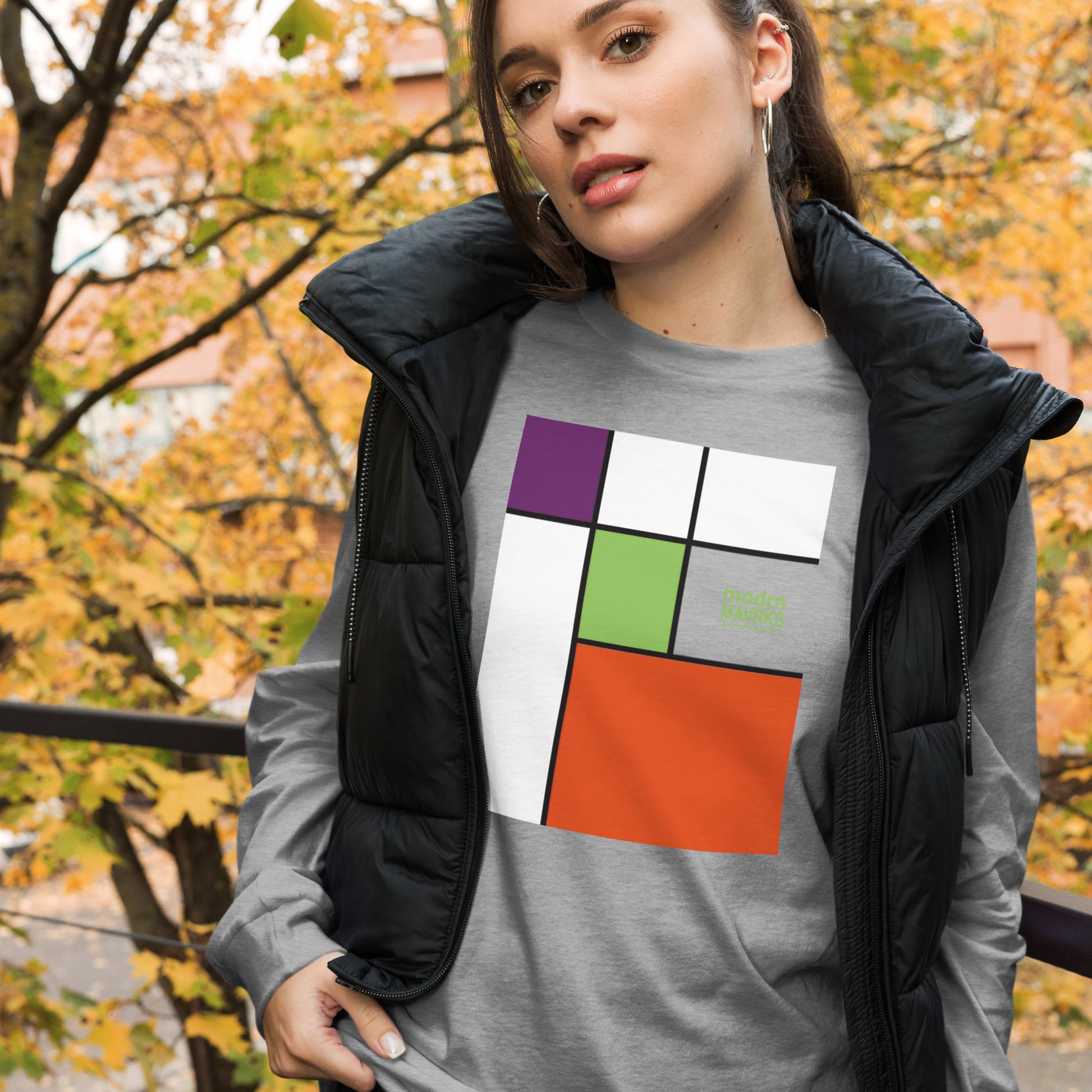 modrn Mavrks m-square'd Unisex Long Sleeve Tee image 40
