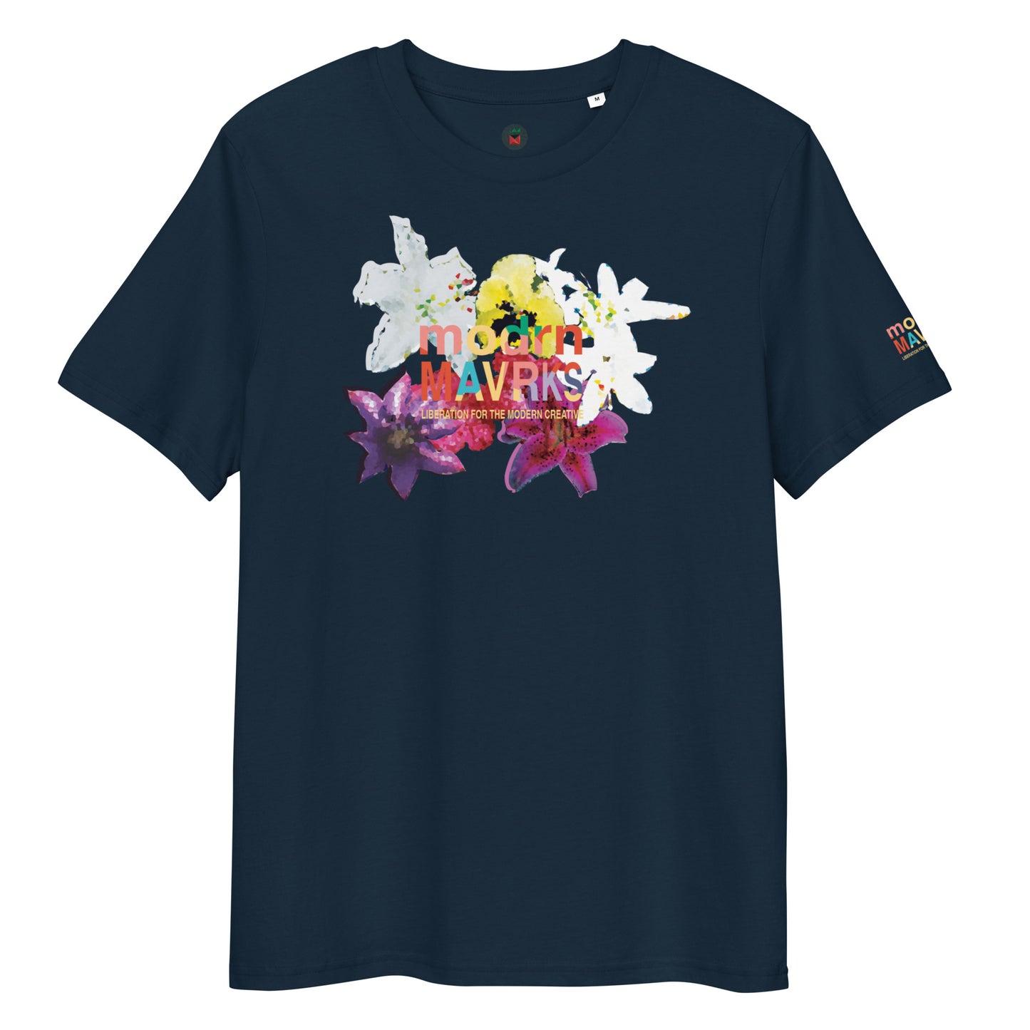 modrn Mavrks Spring Flowers Unisex organic cotton t-shirt image 15