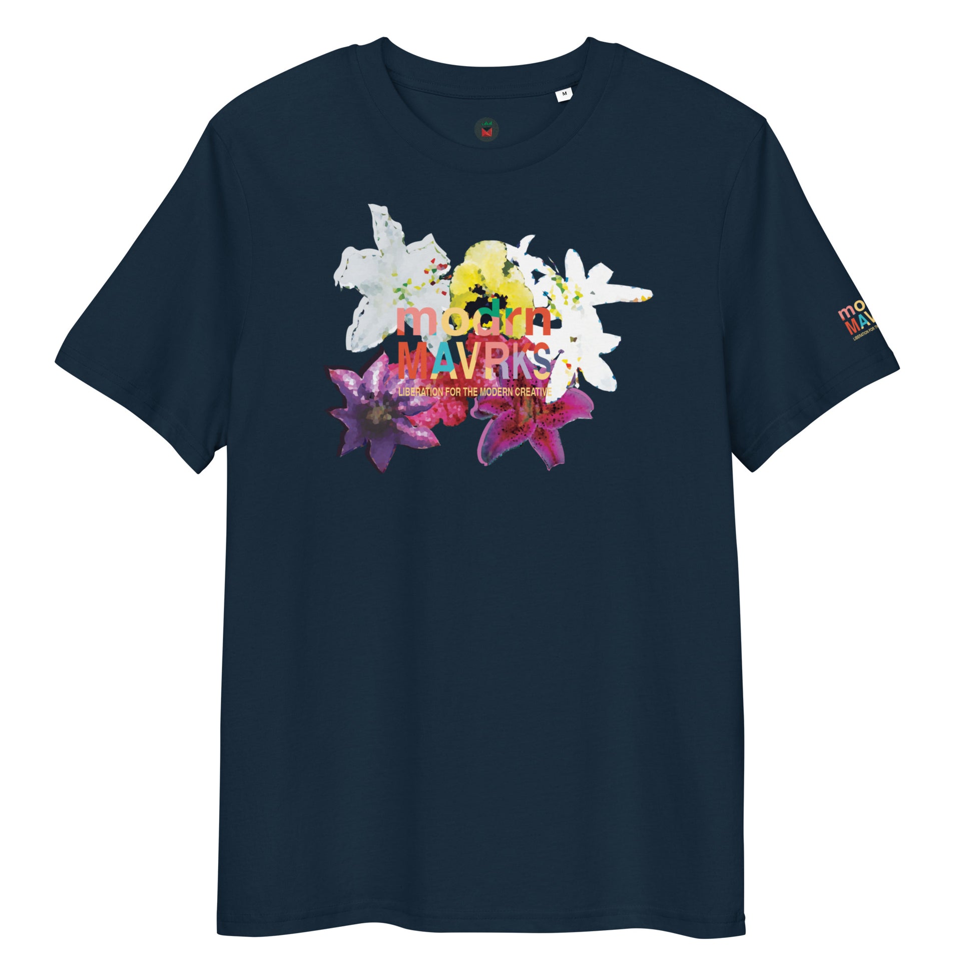 modrn Mavrks Spring Flowers Unisex organic cotton t-shirt image 15