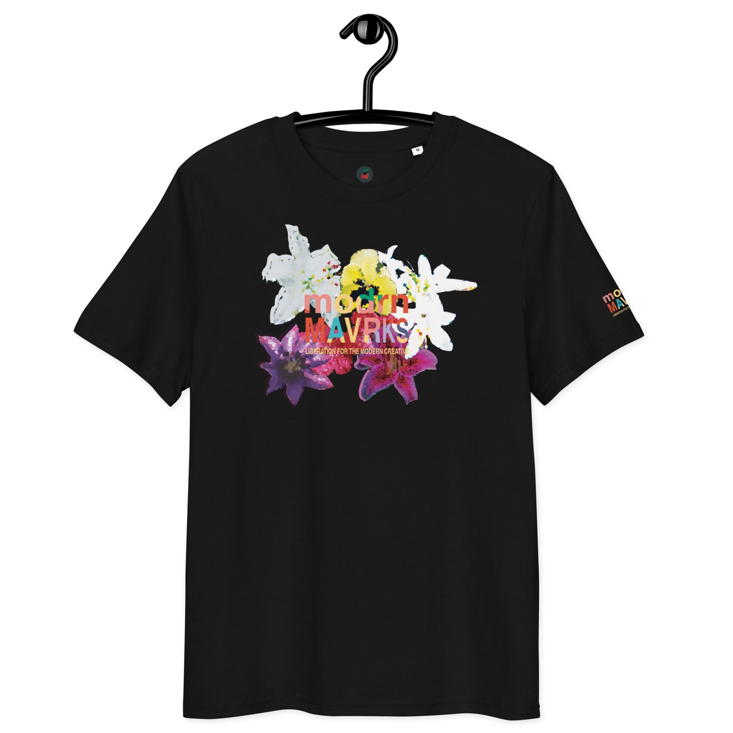 modrn Mavrks Spring Flowers Unisex organic cotton t-shirt image 2