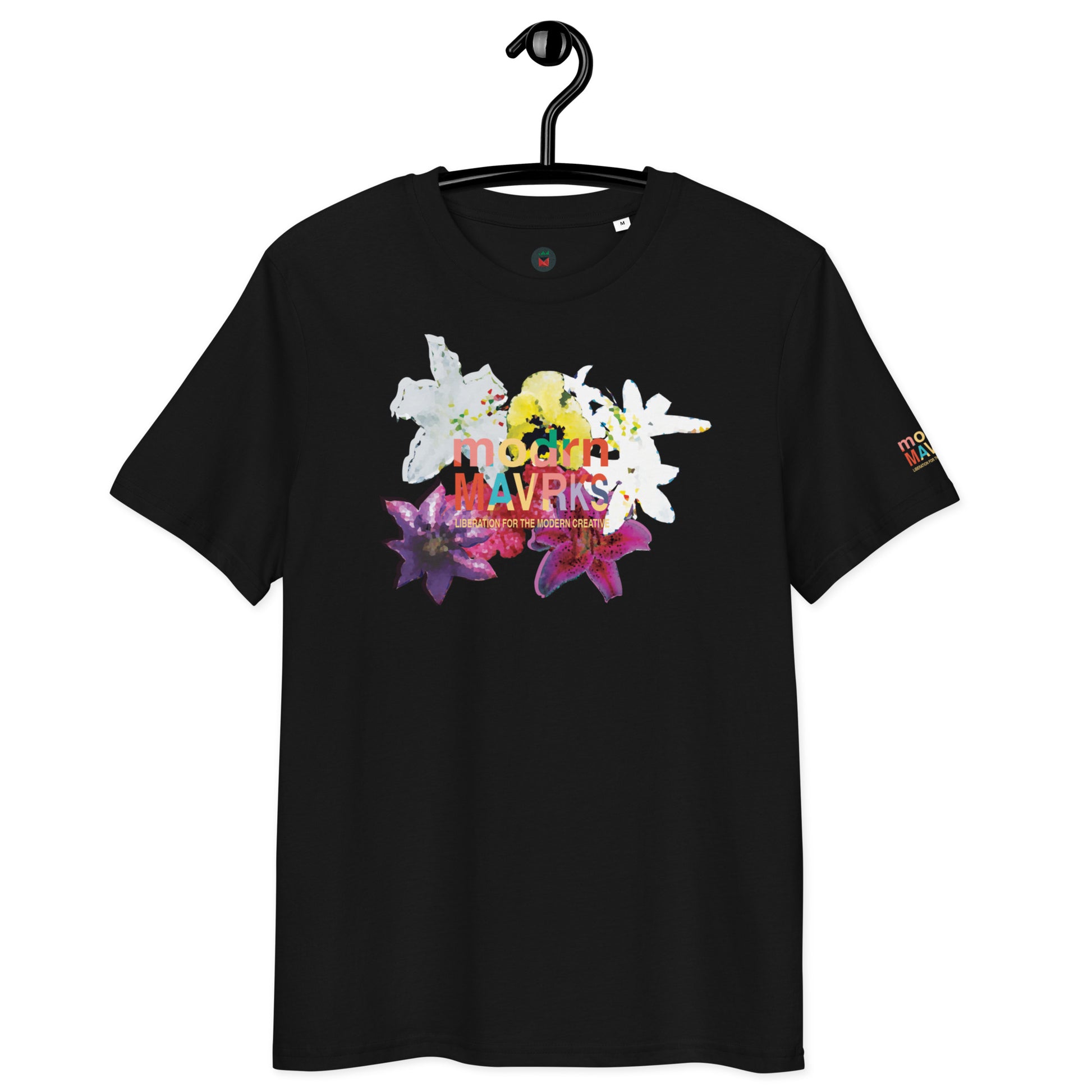 modrn Mavrks Spring Flowers Unisex organic cotton t-shirt image 2
