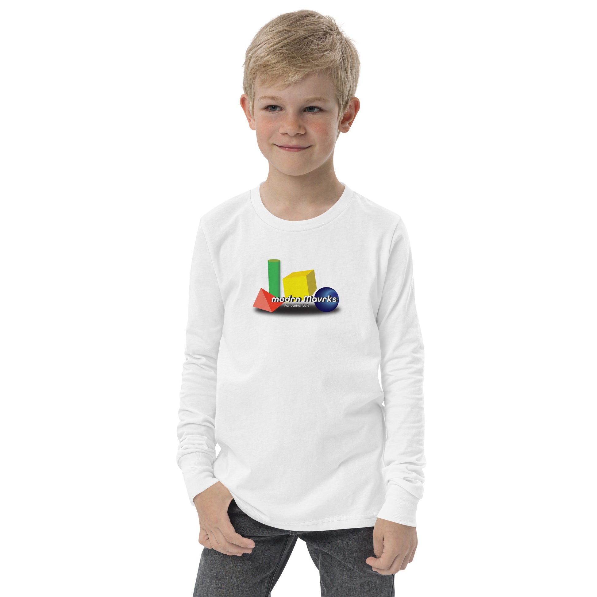 modrn Mavrks Youth FUNDAMENTALS long sleeve tee image 26