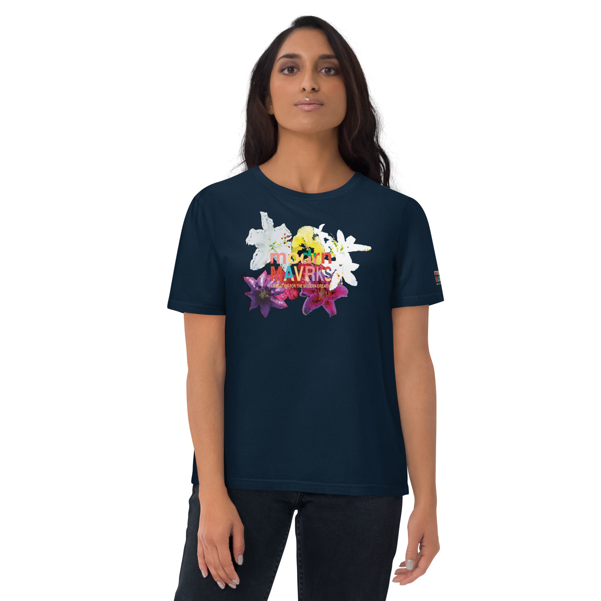 modrn Mavrks Spring Flowers Unisex organic cotton t-shirt image 17