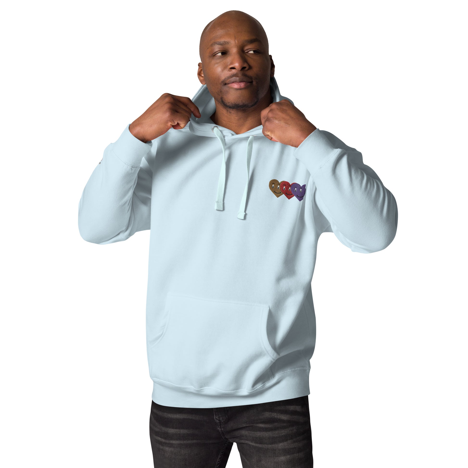 modrn Mavrks Haring Hearts Unisex Hoodie image 7