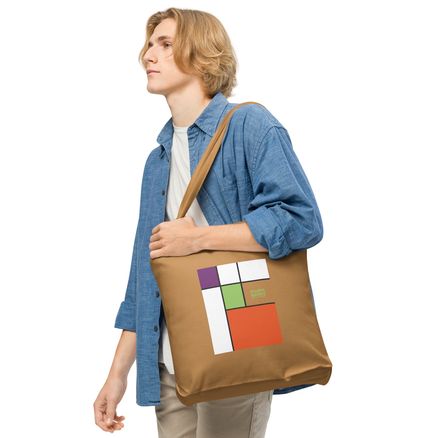 modrn Mavrks "Square'd" Cotton tote bag image 8