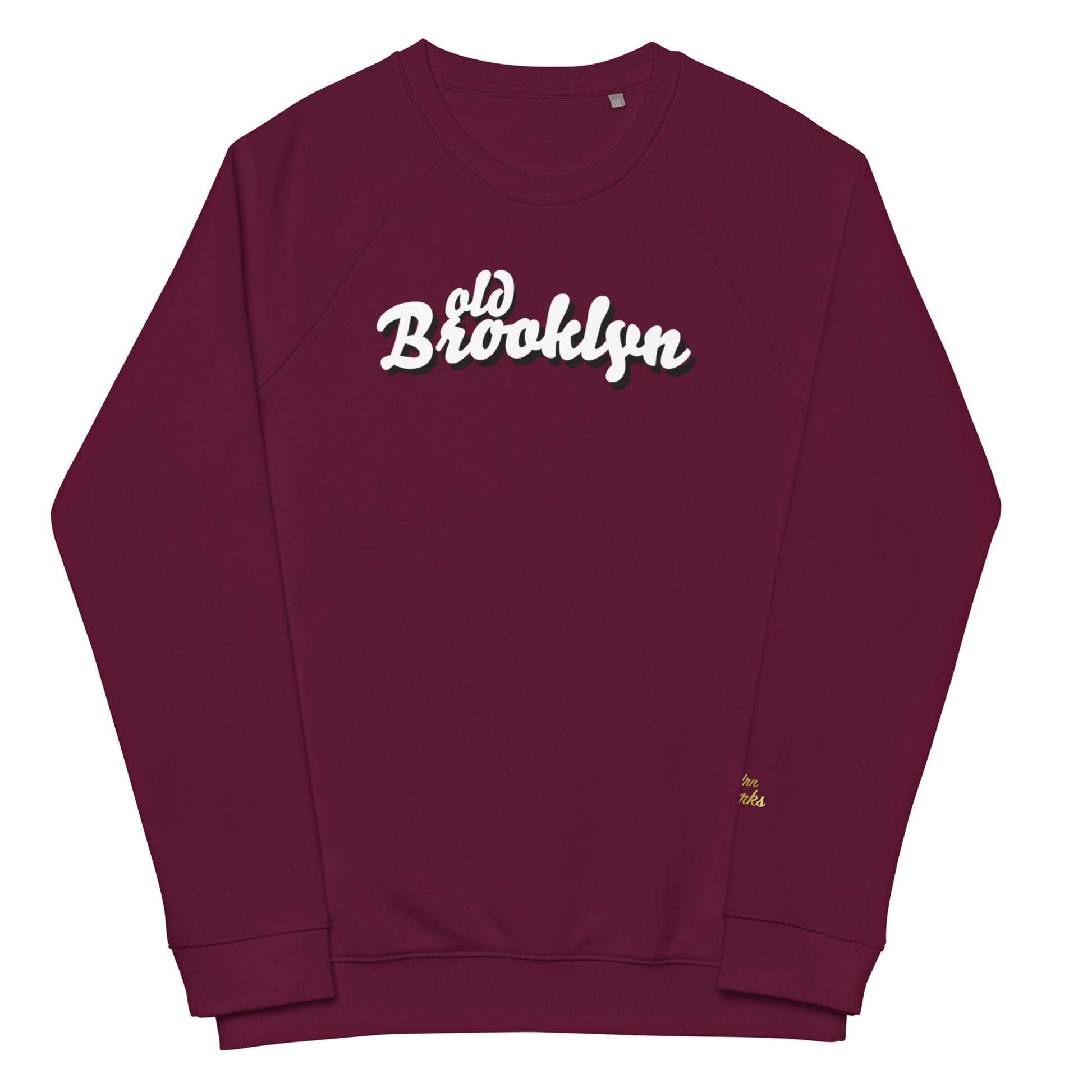 modrn Mavrks "old Brooklyn" Unisex organic raglan sweatshirt image 7