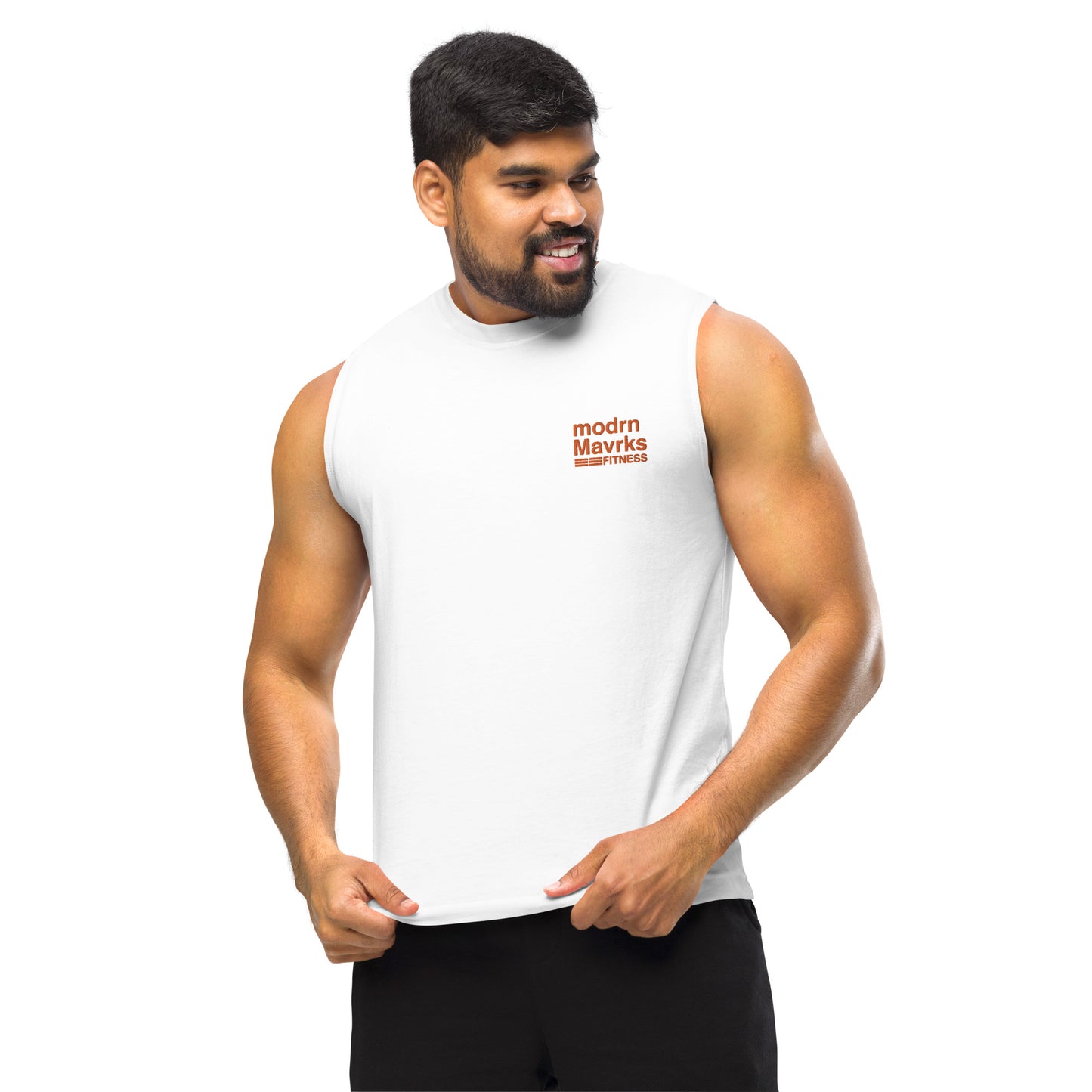 modrn mavrks Fitness Muscle Shirt image 4