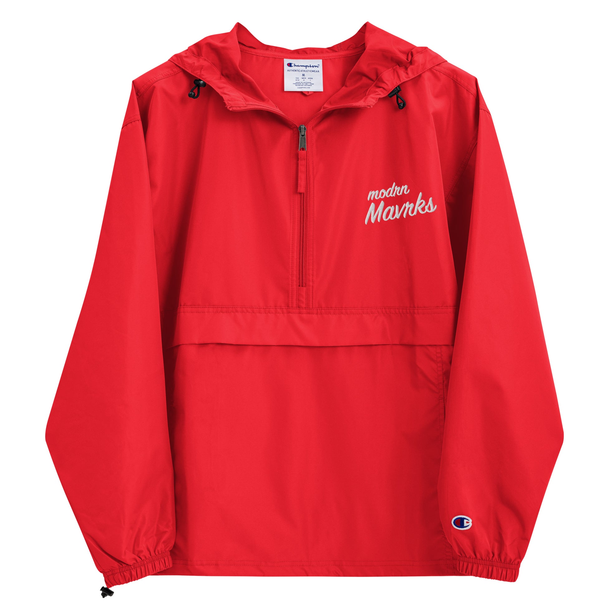 modrn Mavrks Embroidered Champion Packable Jacket image 13