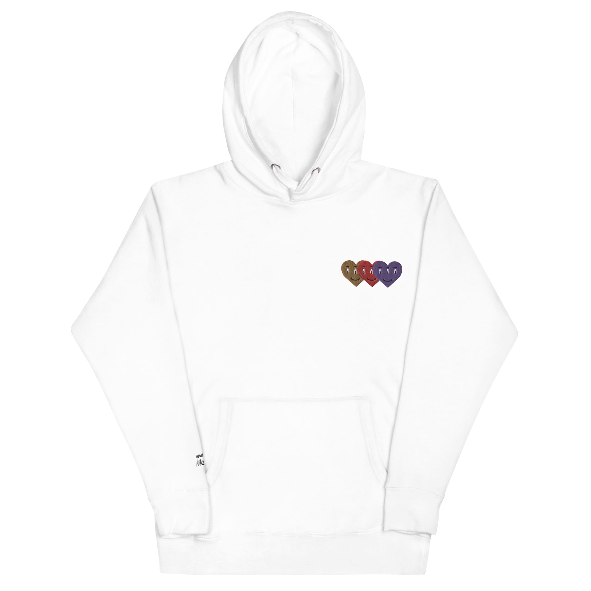 modrn Mavrks Haring Hearts Unisex Hoodie image 0