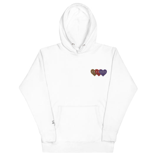 modrn Mavrks Haring Hearts Unisex Hoodie image 0