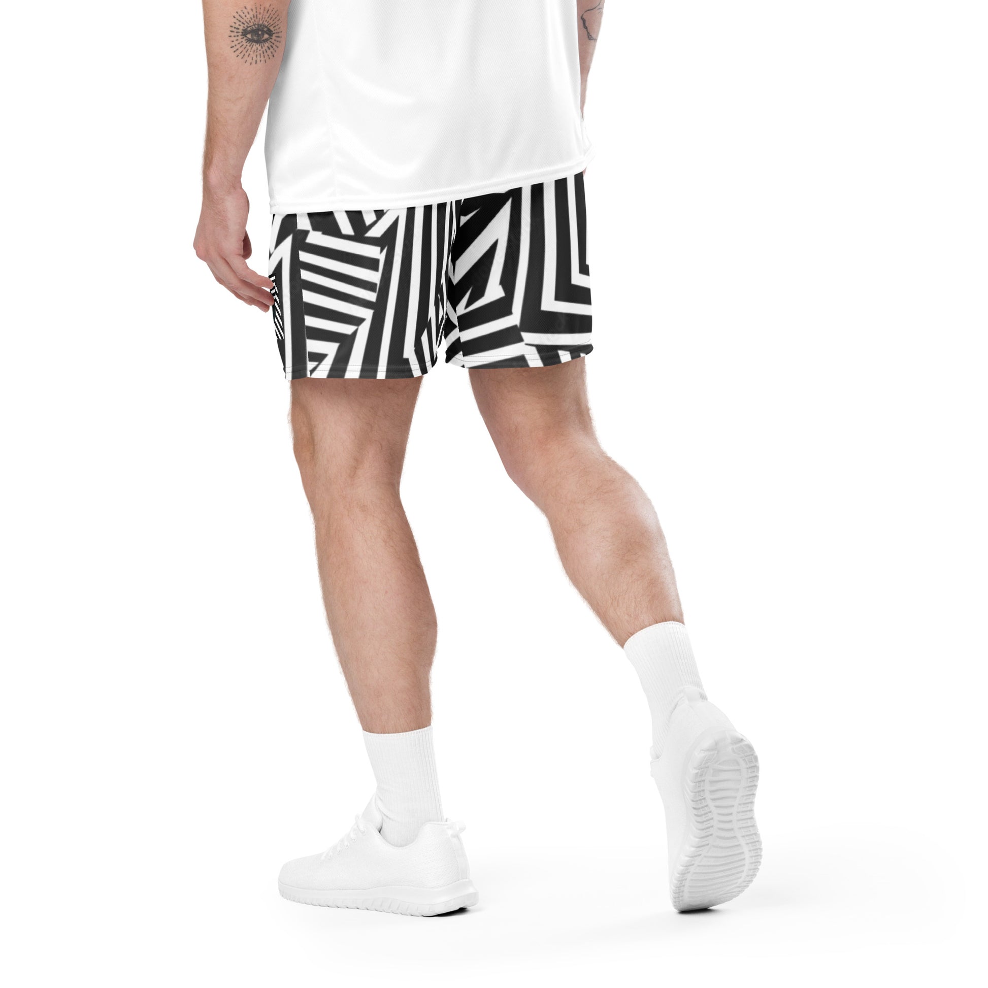 modrn Mavrks Dazzle 24 Unisex mesh shorts image 6