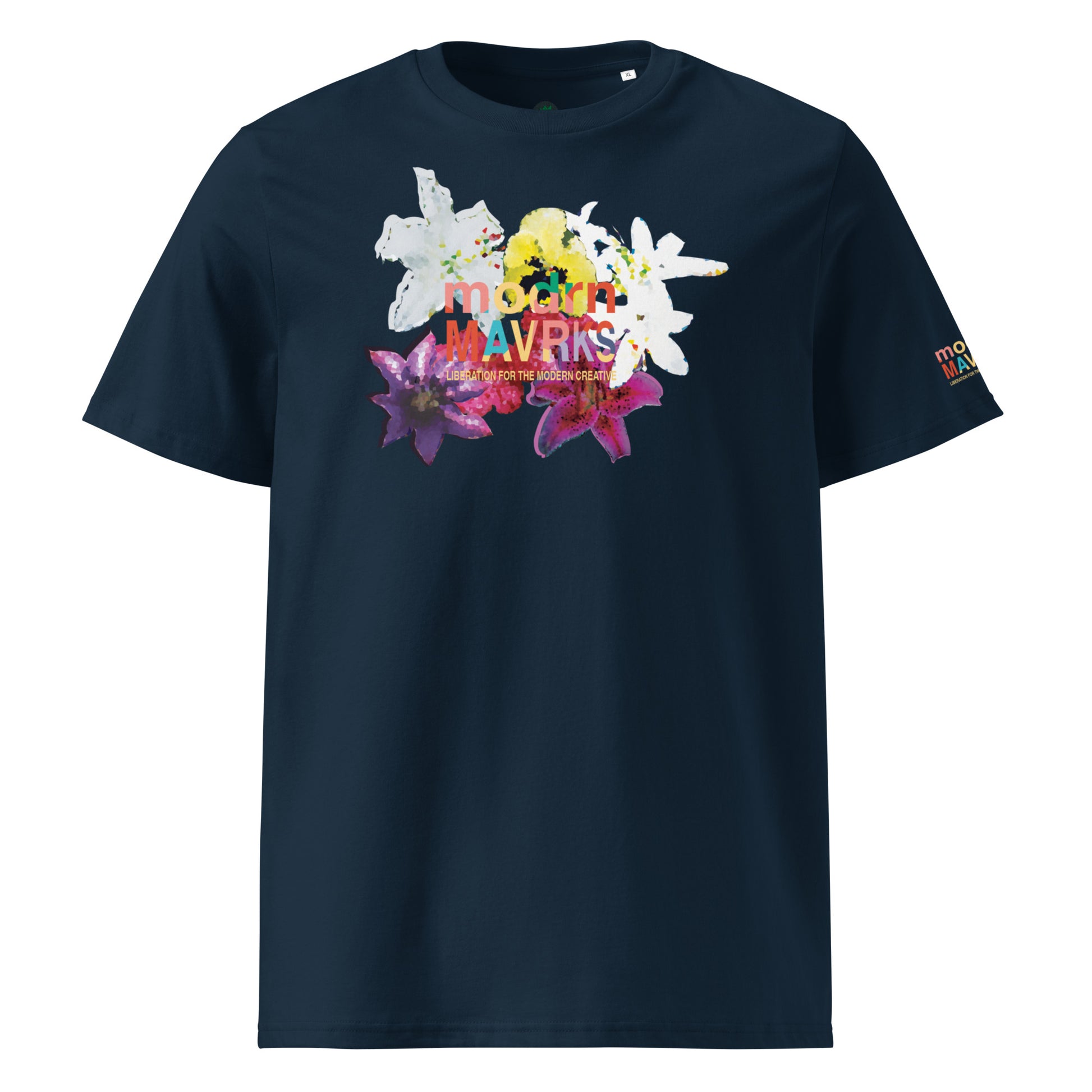modrn Mavrks Spring Flowers Unisex organic cotton t-shirt image 14