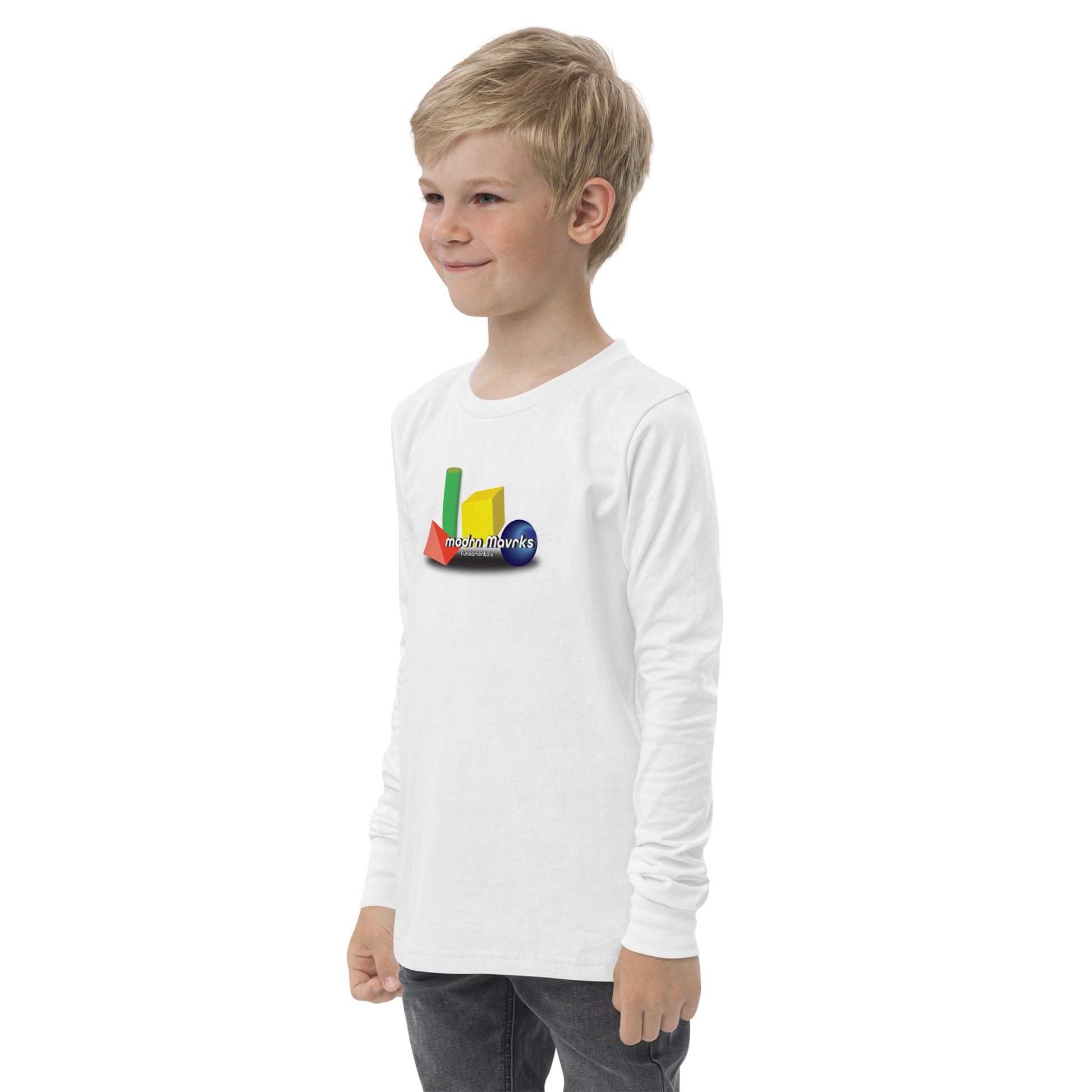 modrn Mavrks Youth FUNDAMENTALS long sleeve tee image 27