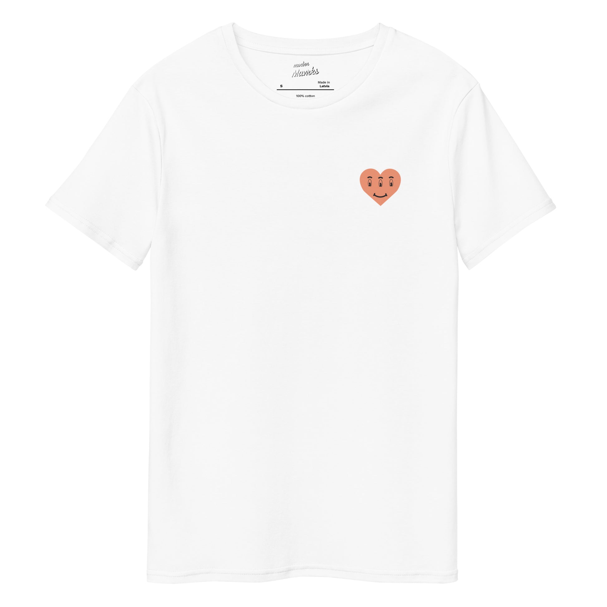 modrn Mavrks "untitled" hearts Men's premium cotton t-shirt image 6