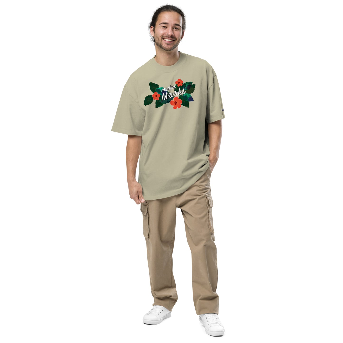 modrn Mavrks ReFLOURISH Oversized faded t-shirt image 2