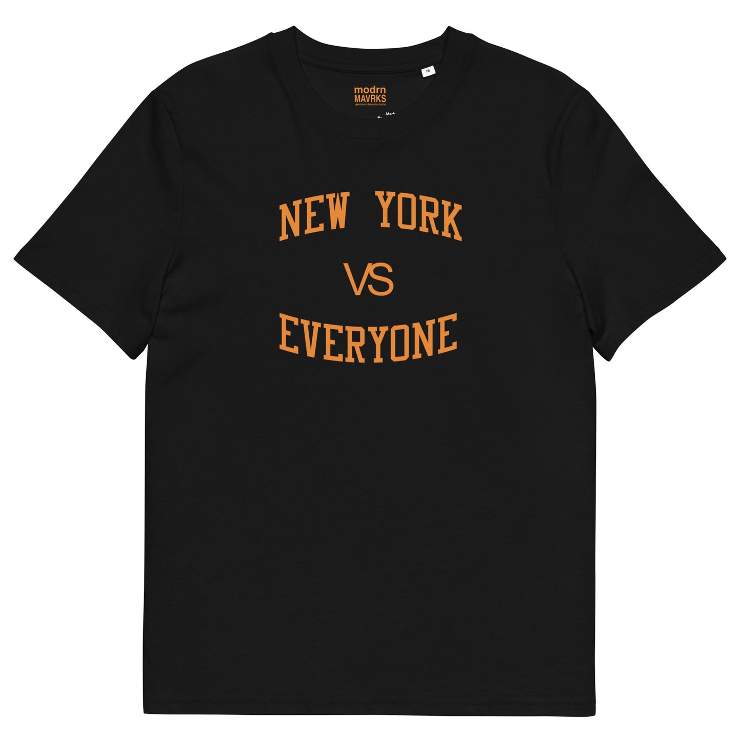 modrn Mavrks NEW YORK VS EVERYONE Unisex organic cotton t-shirt image 0