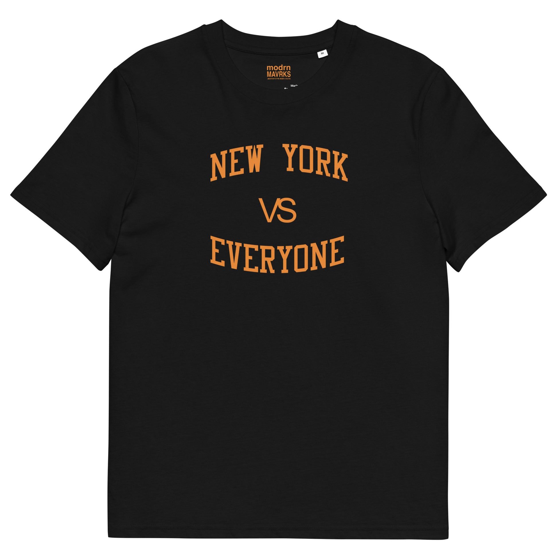 modrn Mavrks NEW YORK VS EVERYONE Unisex organic cotton t-shirt image 0